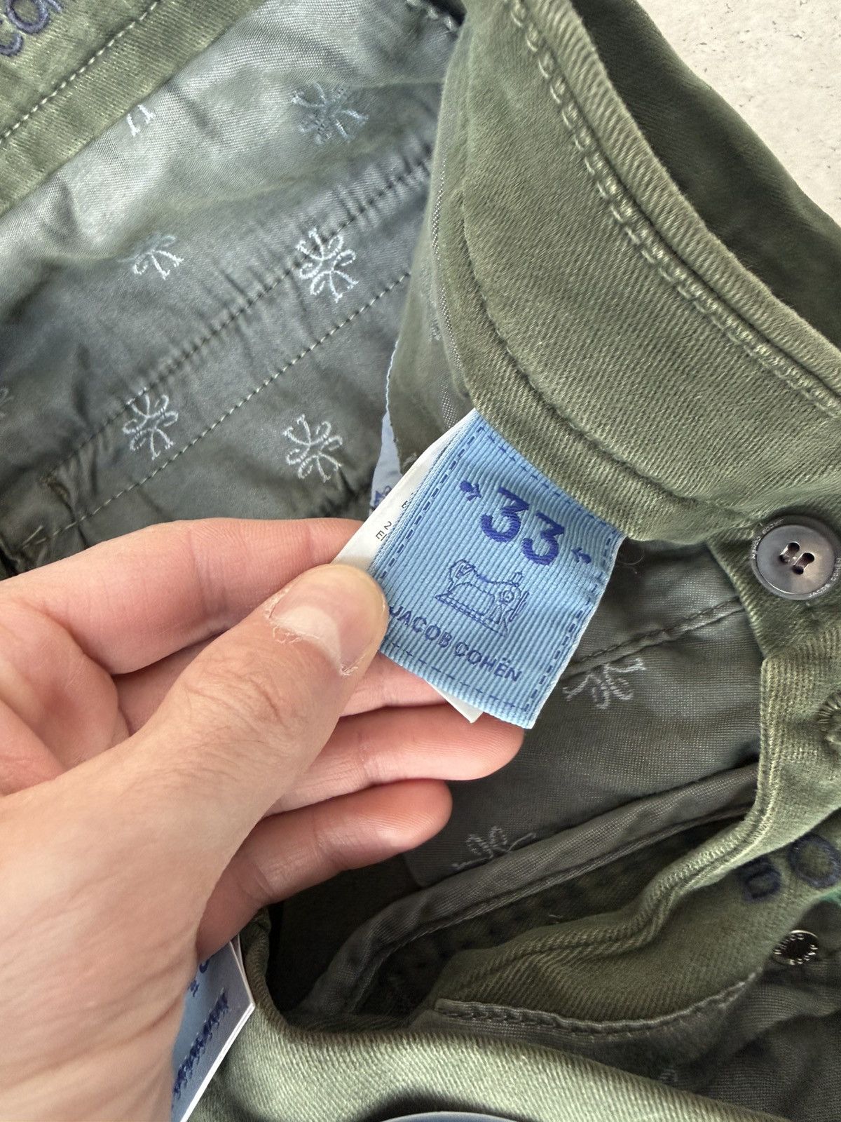 Jacob Cohen JACOB COHEN Comfort Bobby Chino Pants Size US 33 - 5 Thumbnail