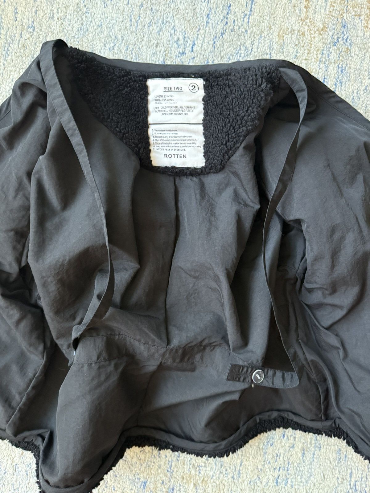 Japanese Brand × Other × Vintage Rotten Closet Yeti Fleece Size US M / EU 48-50 / 2 - 4 Thumbnail