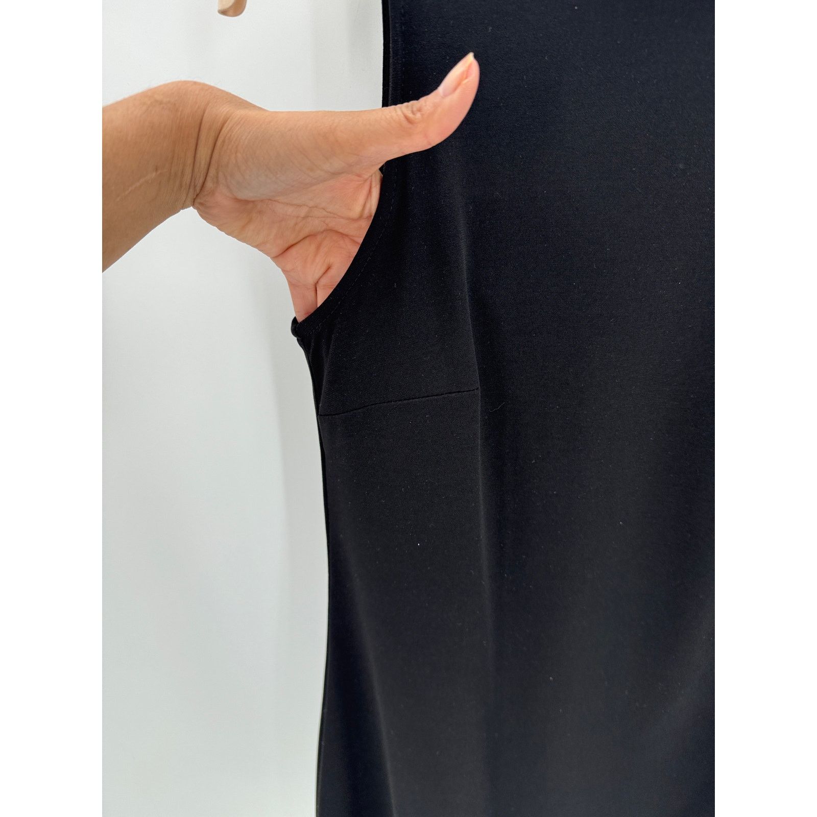Michael Kors Michael Kors black jersey knit little black dress size M Size M / US 6-8 / IT 42-44 - 5 Thumbnail