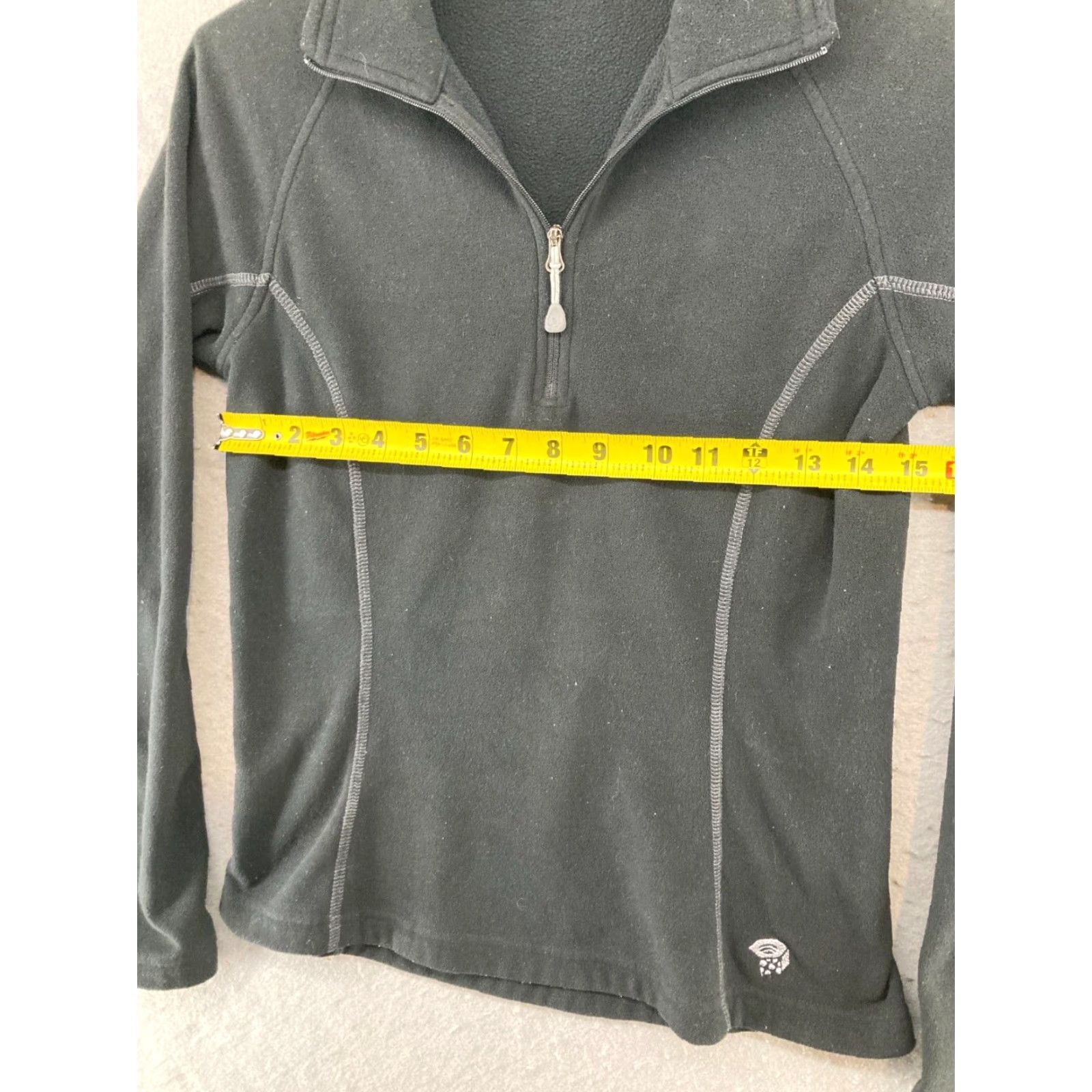 Mountain Hardwear Mountain Hardwear Womens Fleece Pullover S Black 1/4 Zip Outdoor Hiking Sweatshirt Women's Small Fleece Solid 1/4 Zip Outdoor Size S / US 4 / IT 40 - 2 Thumbnail