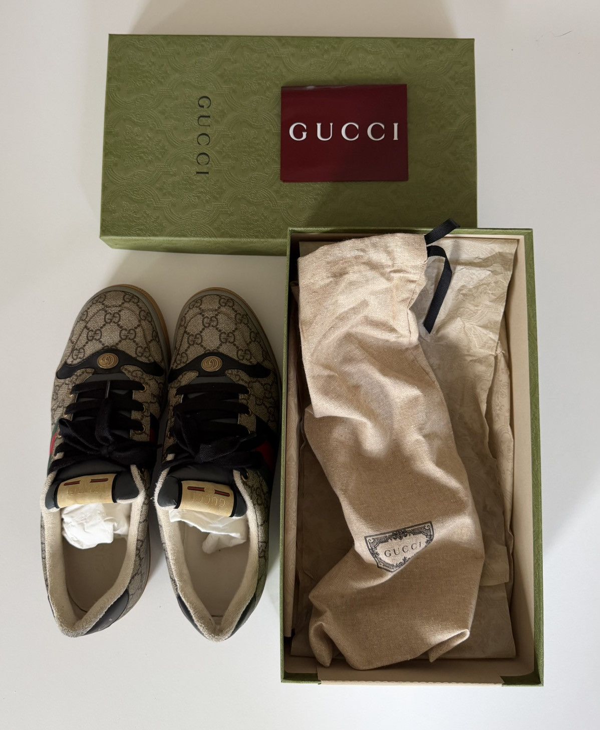 Gucci Gucci Sceener Low Top Sneaker Size US 11 / EU 44 - 7 Thumbnail