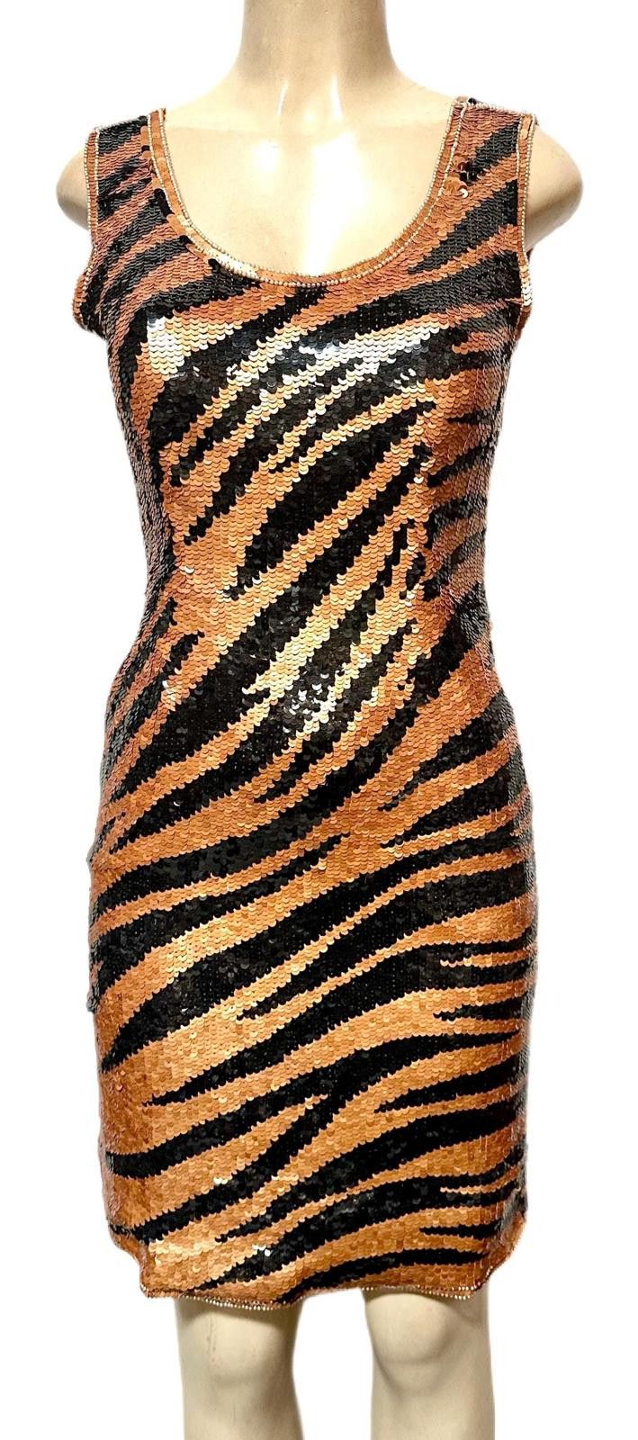 Other Sequin Tiger Cocktail Dress size 6 Size M / US 6-8 / IT 42-44 - 1 Preview