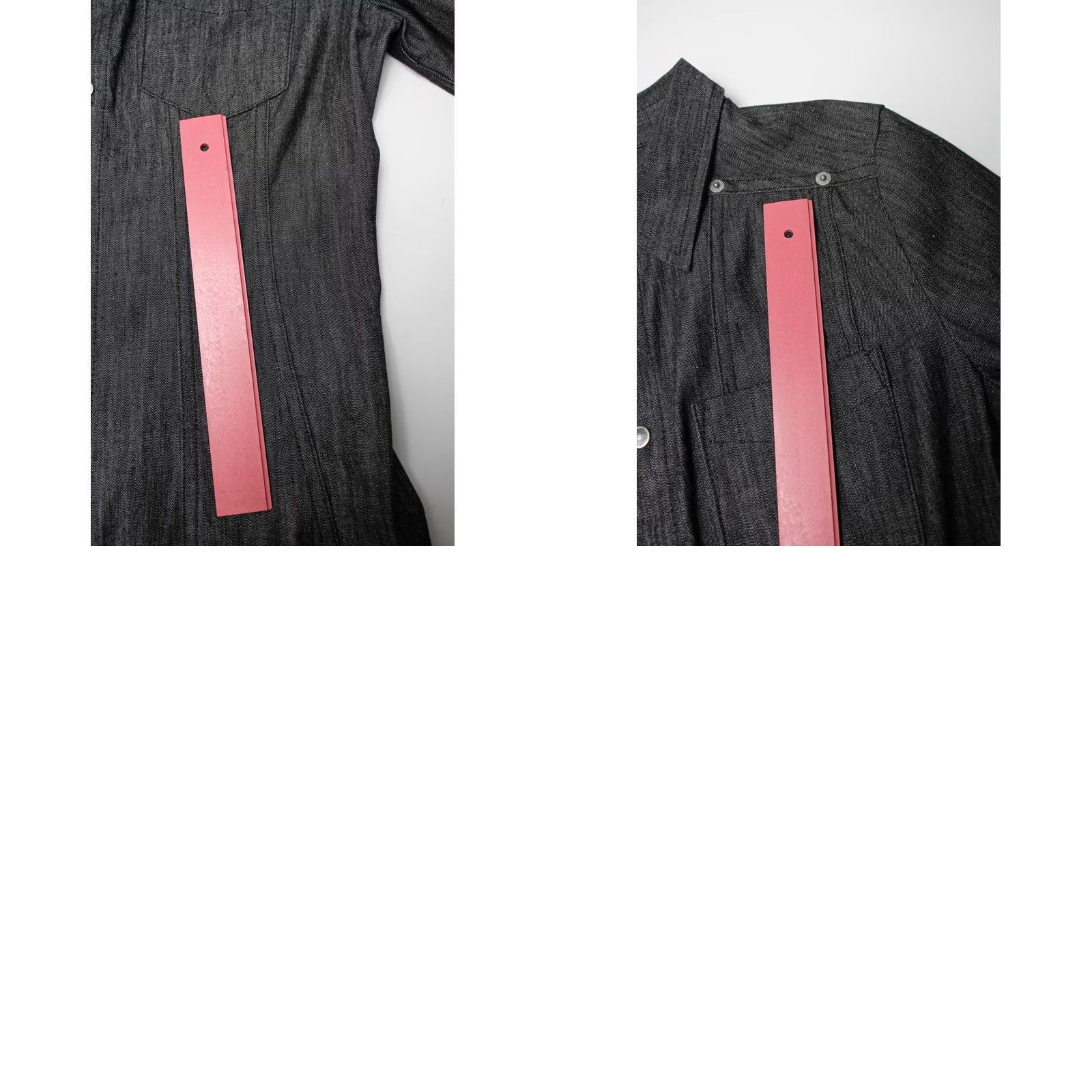 Diesel DIESEL Shirt Women's SMALL Casual Buttoned Western Slimming Denim Grey Size S / US 4 / IT 40 - 8 Thumbnail