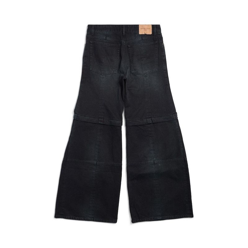 Balenciaga o1tr1nto0426 Flared Cargo Pants in Black Size 30" / US 8 / IT 44 - 6 Thumbnail
