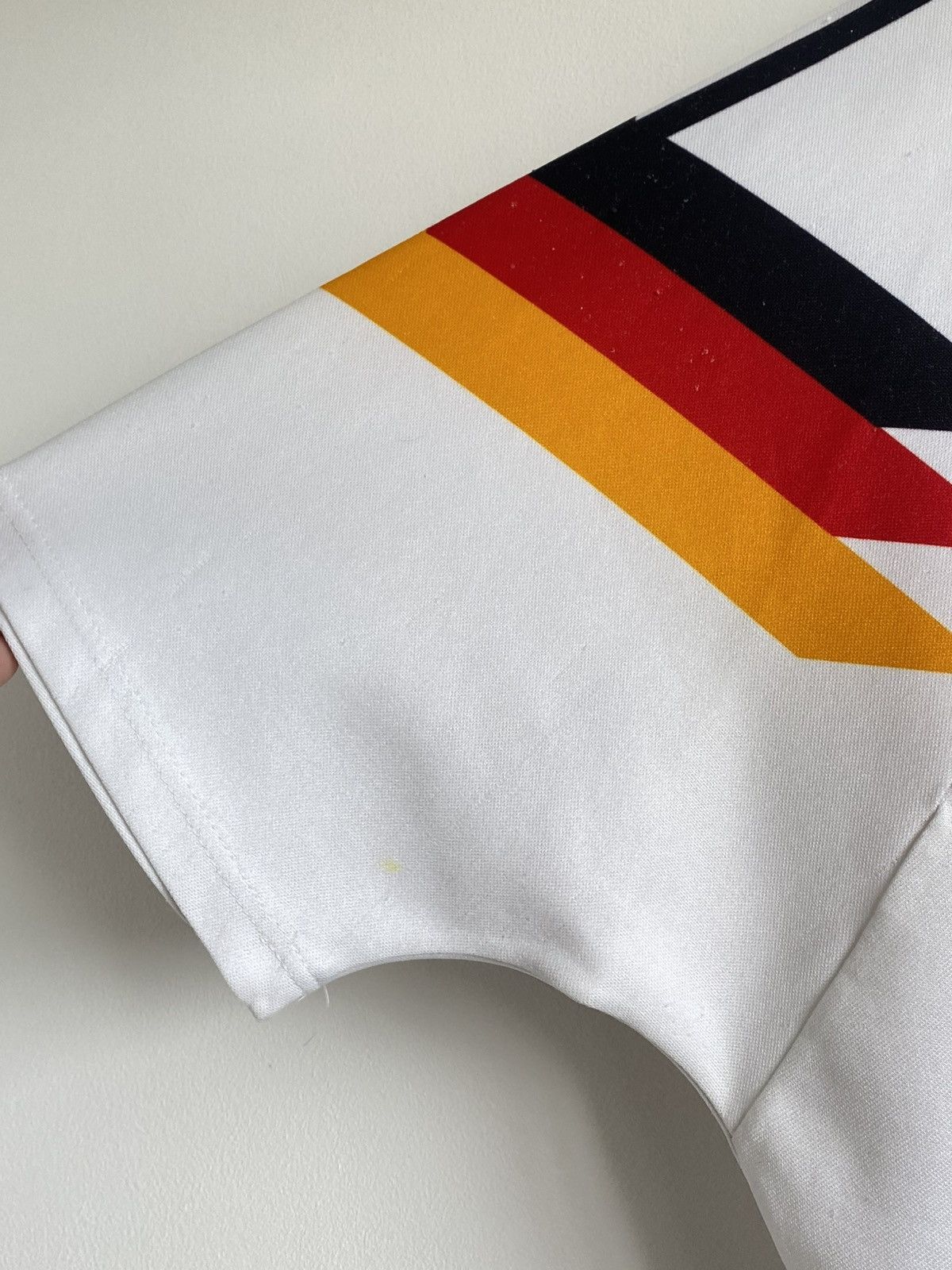 Adidas Vintage 1980s Adidas Germany Football Shirt Soccer Jersey Size US M / EU 48-50 / 2 - 9 Thumbnail