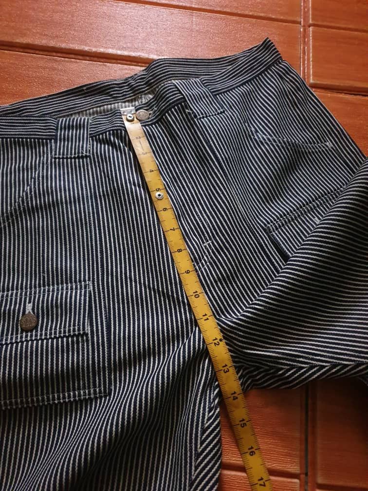 Smith's American 💥Hickory stripe Smith Japanese style Bush pant Size US 33 - 11 Thumbnail