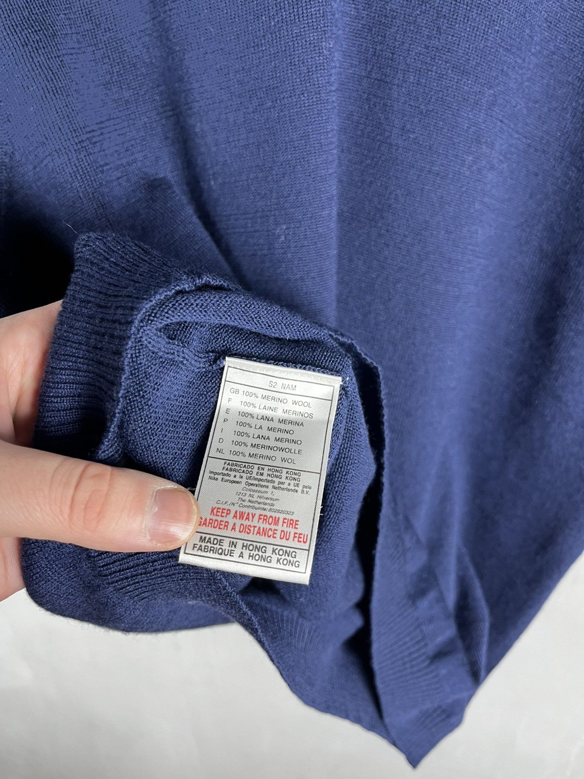 Nike Nike wool vest vintage 90s Size US M / EU 48-50 / 2 - 6 Thumbnail