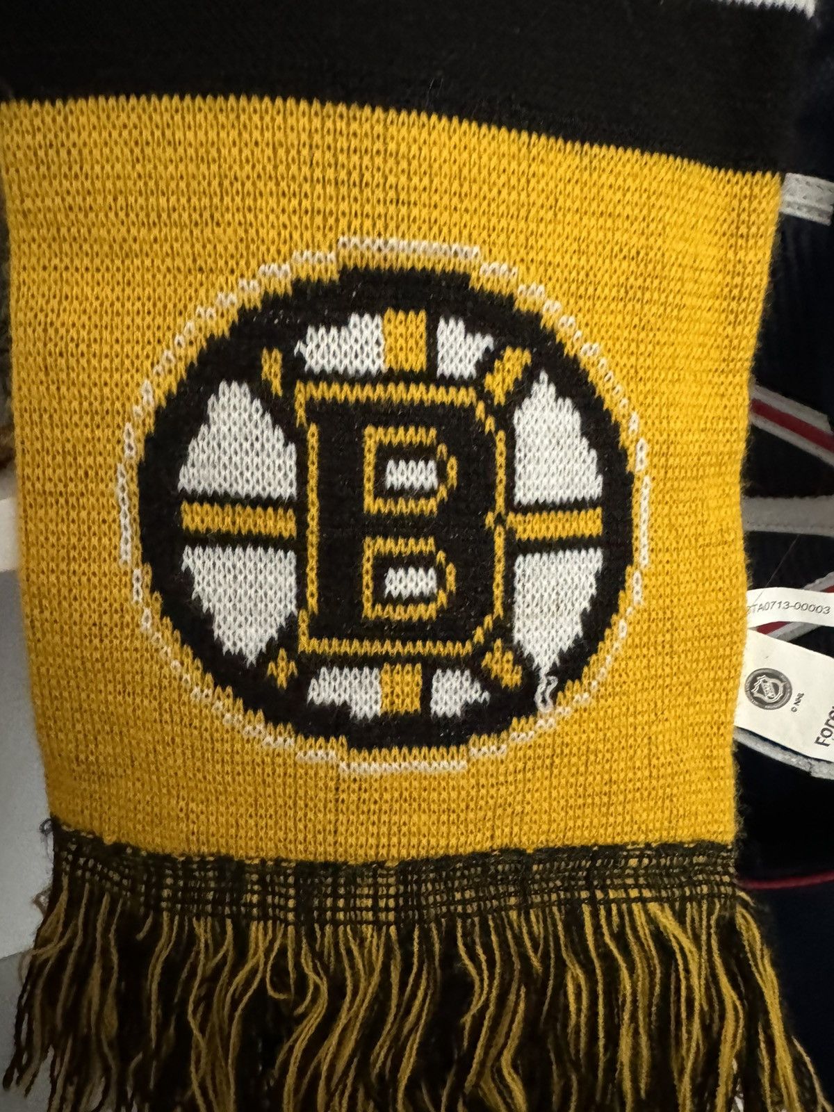 NHL Boston Bruins Scarf Size ONE SIZE - 3 Thumbnail