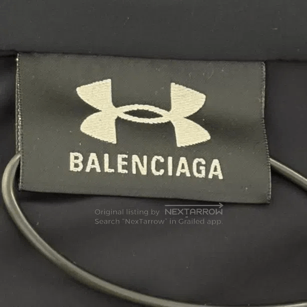 Balenciaga Balenciaga Black hooded windbreaker jacket Size US S / EU 44-46 / 1 - 3 Thumbnail