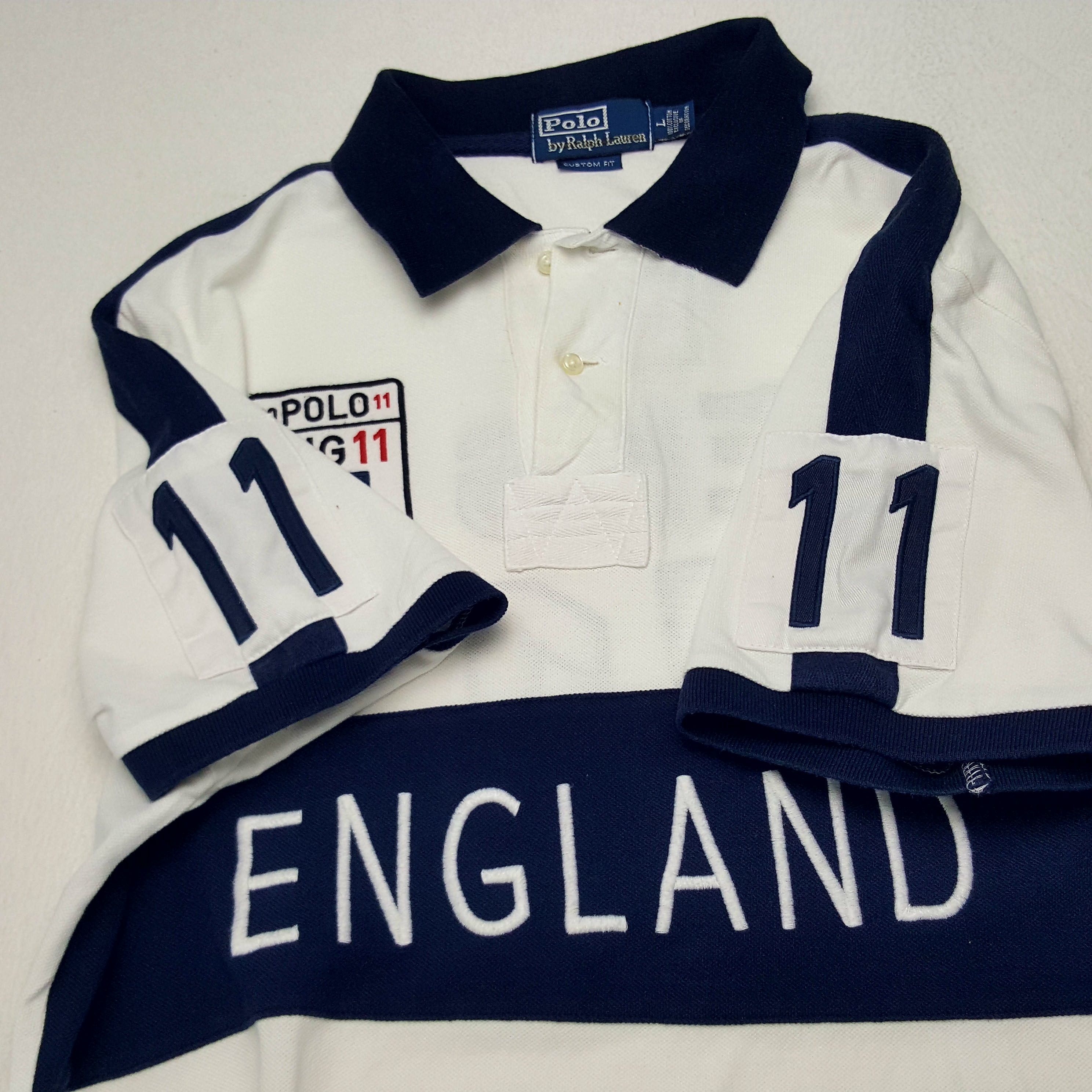 Polo Ralph Lauren × Vintage Vintage Polo by Ralph Lauren England Designer Polos Size US M / EU 48-50 / 2 - 6 Thumbnail