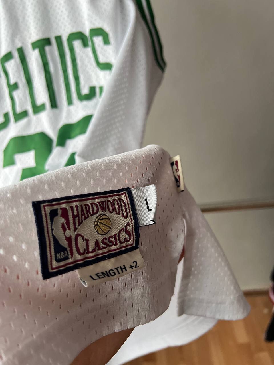 NBA 2014 BOSTON CELTICS #33 BIRD ADIDAS BASKETBALL JERSEY SZ L Size US L / EU 52-54 / 3 - 8 Thumbnail