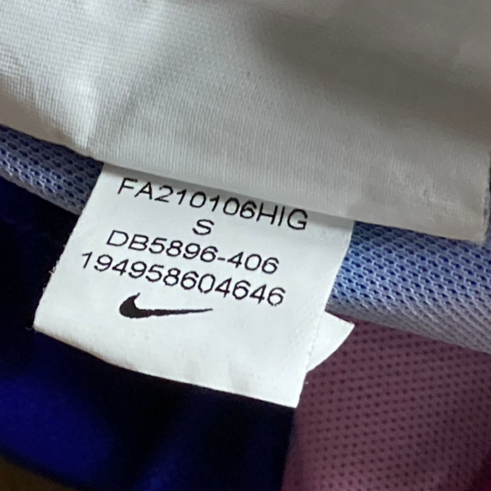 Nike 2021-22 Barcelona Third Nike DB5896-406 Size US S / EU 44-46 / 1 - 7 Thumbnail