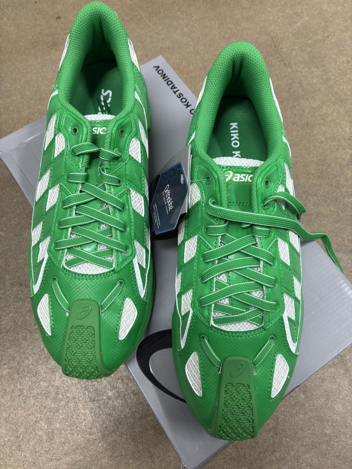 Asics × Kiko Kostadinov ASICS KIKO KOSTADINOV GEL KIRIL CILANTRO WHITE GREEN 10.5 10 Size US 10.5 / EU 43-44 - 11 Thumbnail