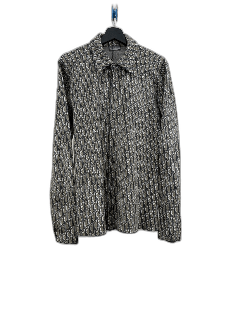 Dior Dior Cotton Printed Long Sleeve Shirt Size US M / EU 48-50 / 2 - 1 Thumbnail