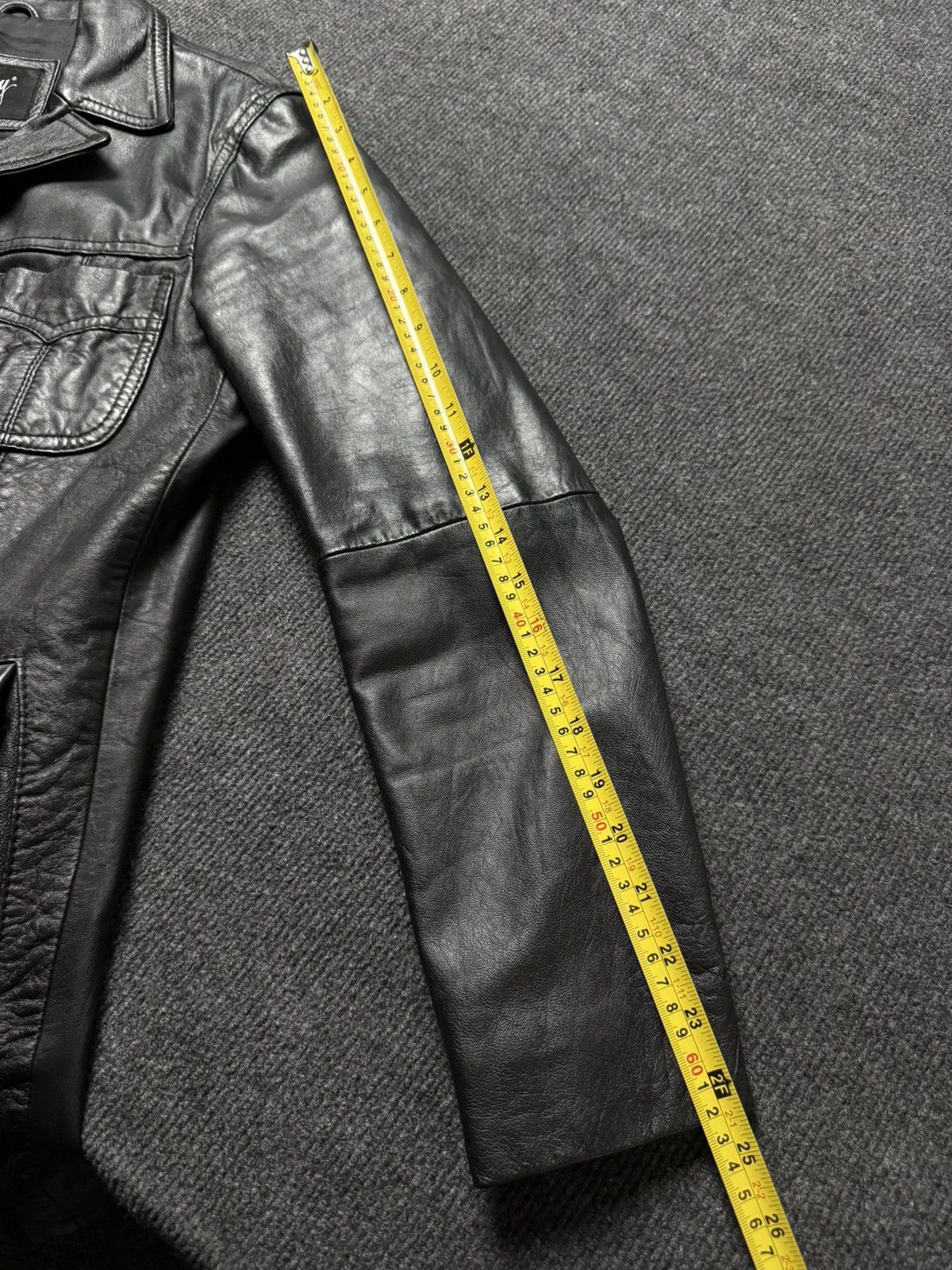 Japanese Brand Avant Garde Biker Gipsy Leather Jacket Button Up Minimalist Size US S / EU 44-46 / 1 - 24 Thumbnail