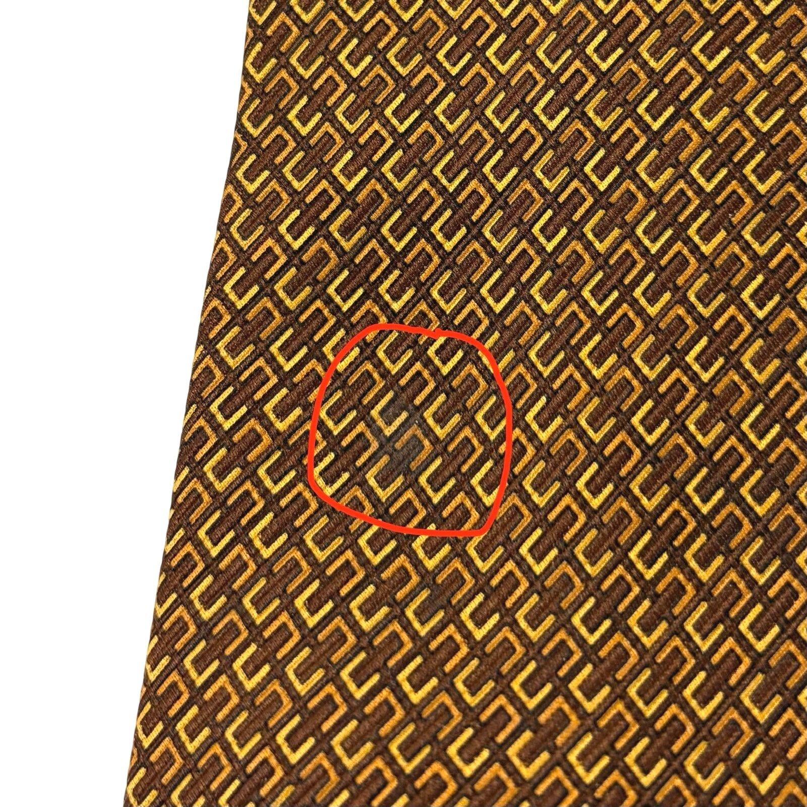 Christian Dior Monsieur Christian Dior Abstract Pattern Tie Size ONE SIZE - 6 Thumbnail