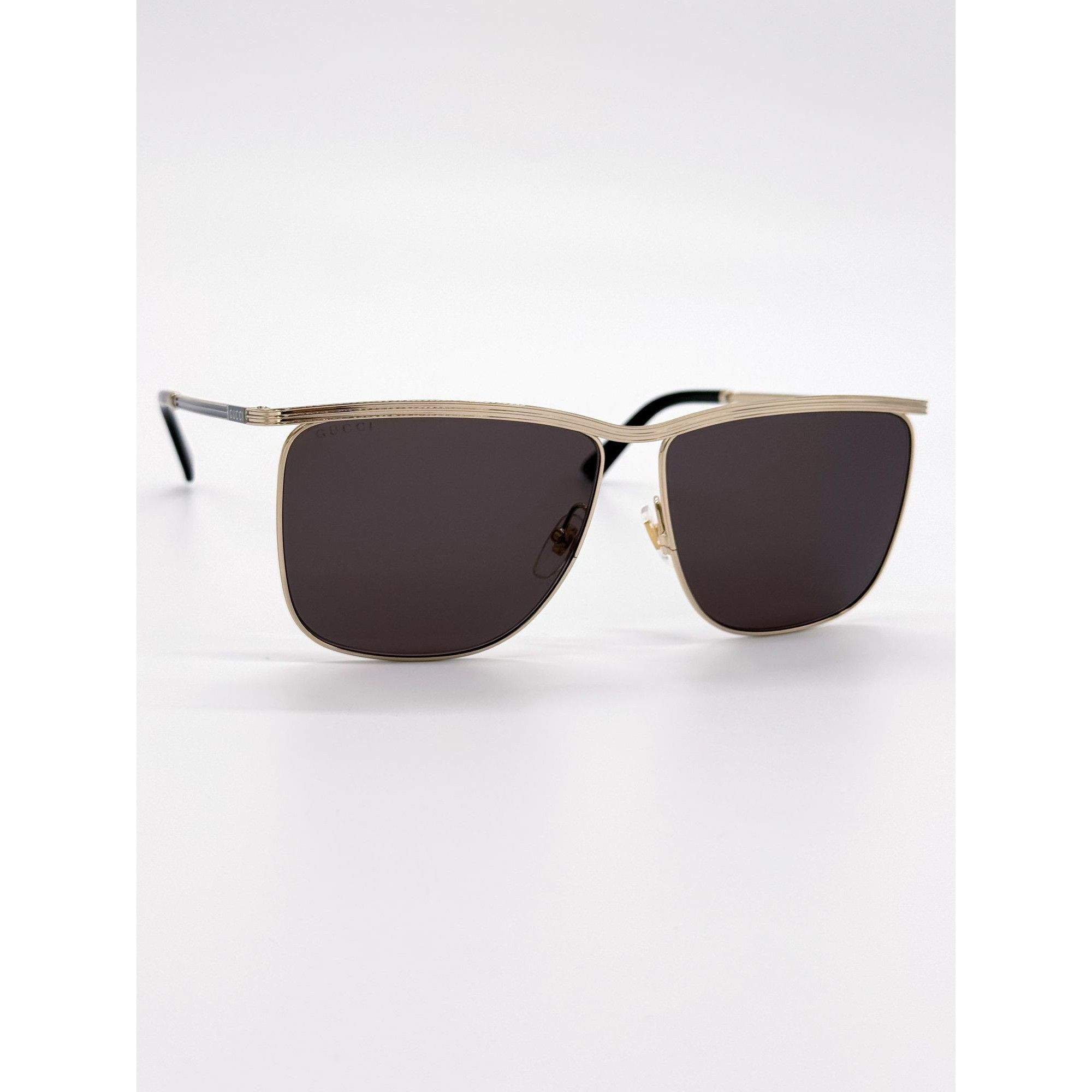 Gucci NEW GUCCI SUNGLASSES GG0821S 001 GOLD UNISEX EYEWEAR Size ONE SIZE - 6 Thumbnail