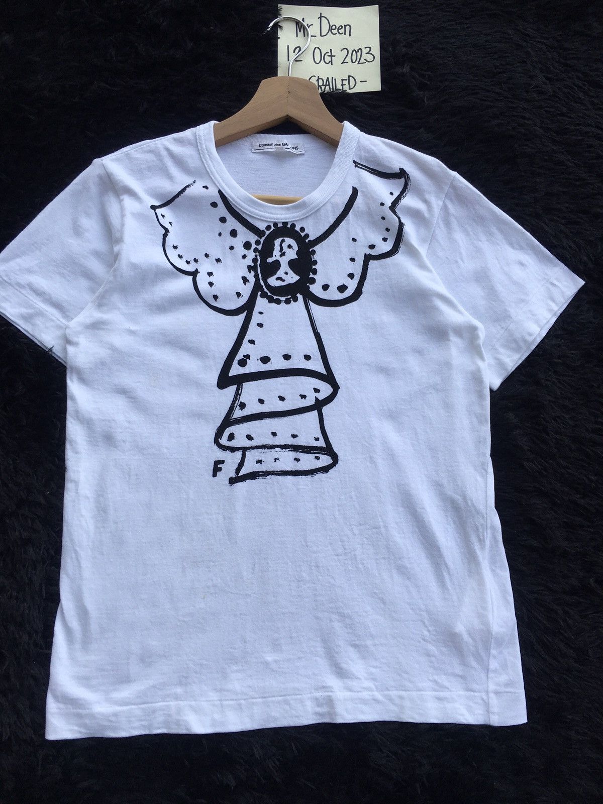 Comme des Garcons Rare AD 2008 Comme Des Garcons CDG Flower Tshirt Size US S / EU 44-46 / 1 - 4 Thumbnail