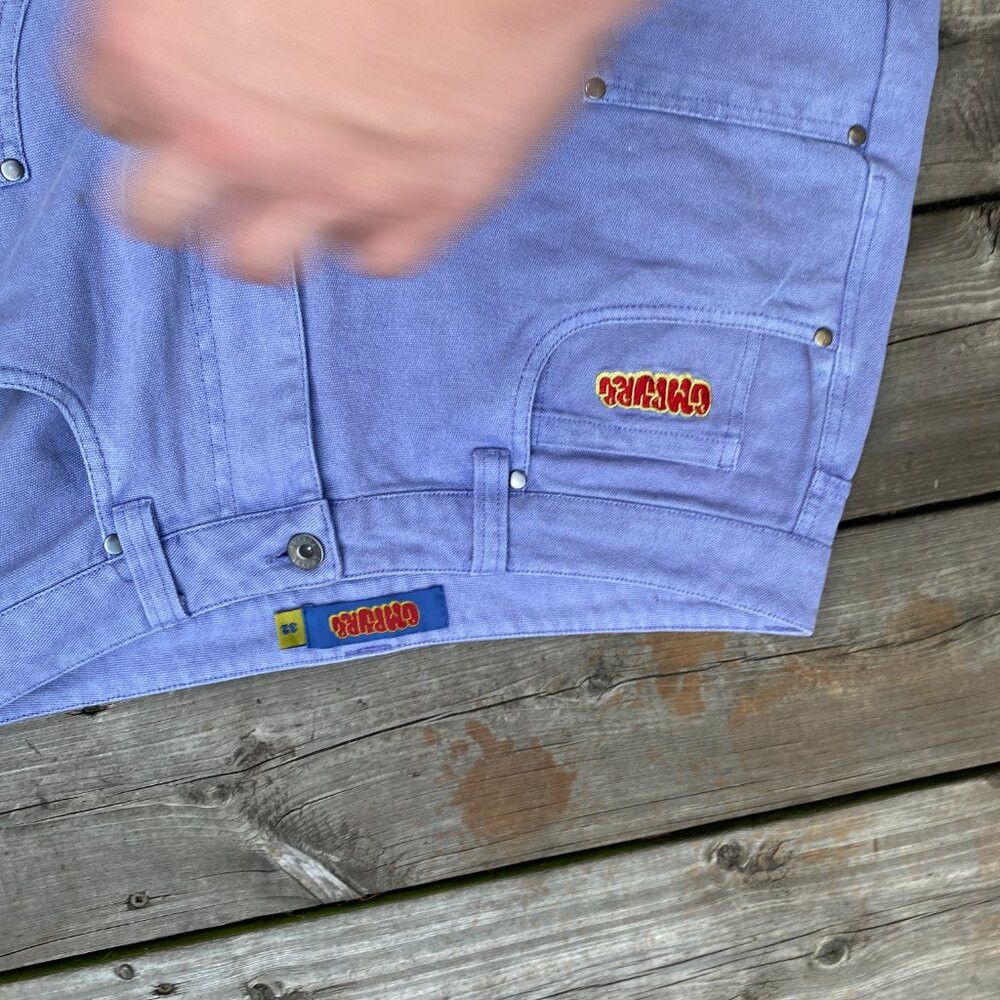 Empyre × Vintage Vintage Empyre Double Knee Carpenter Pants Size 32 Blue/Gra Size US 32 / EU 48 - 9 Thumbnail