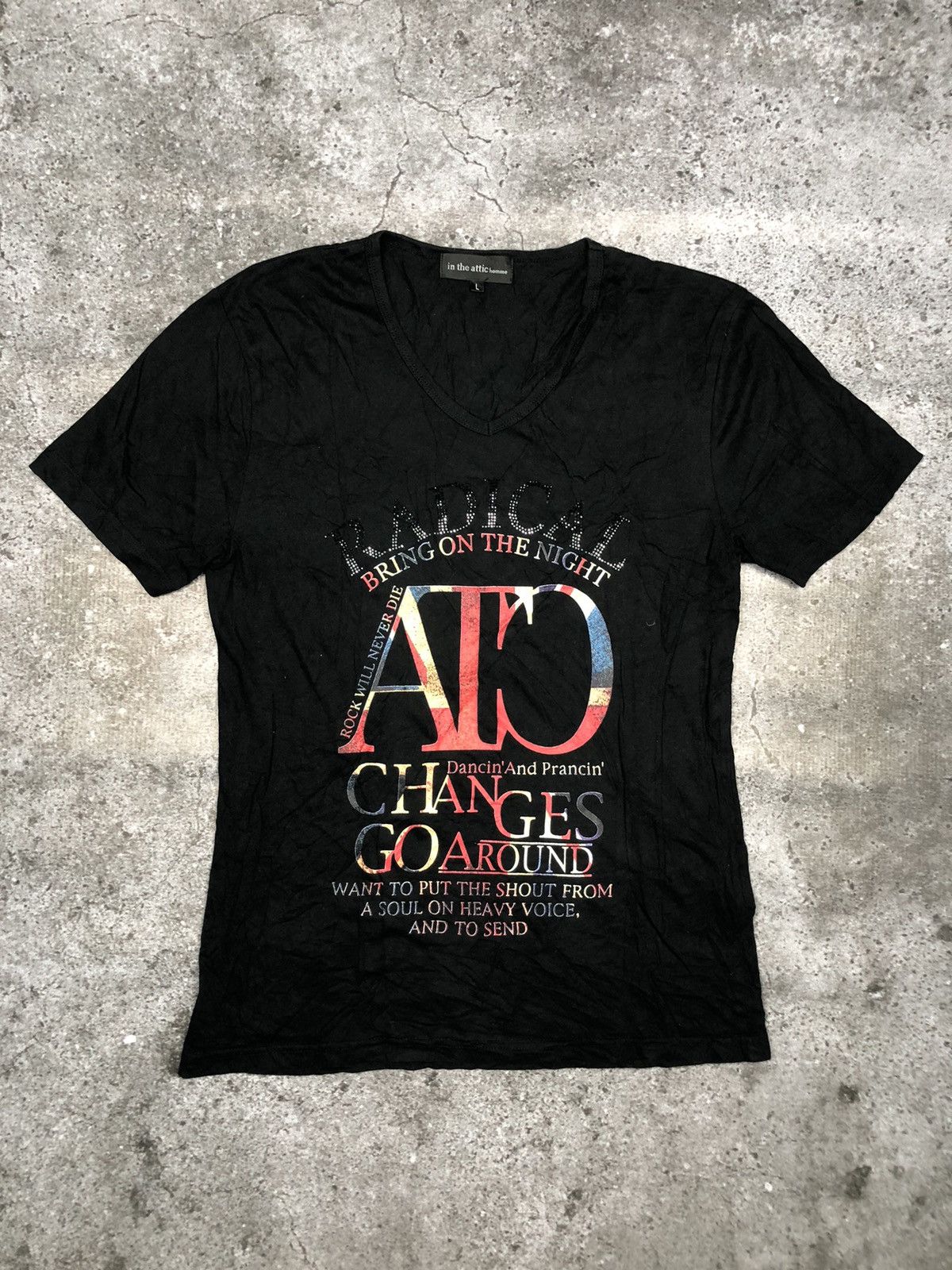 Hysteric Glamour × In The Attic In The Attic Black T-Shirt Size US L / EU 52-54 / 3 - 1 Thumbnail