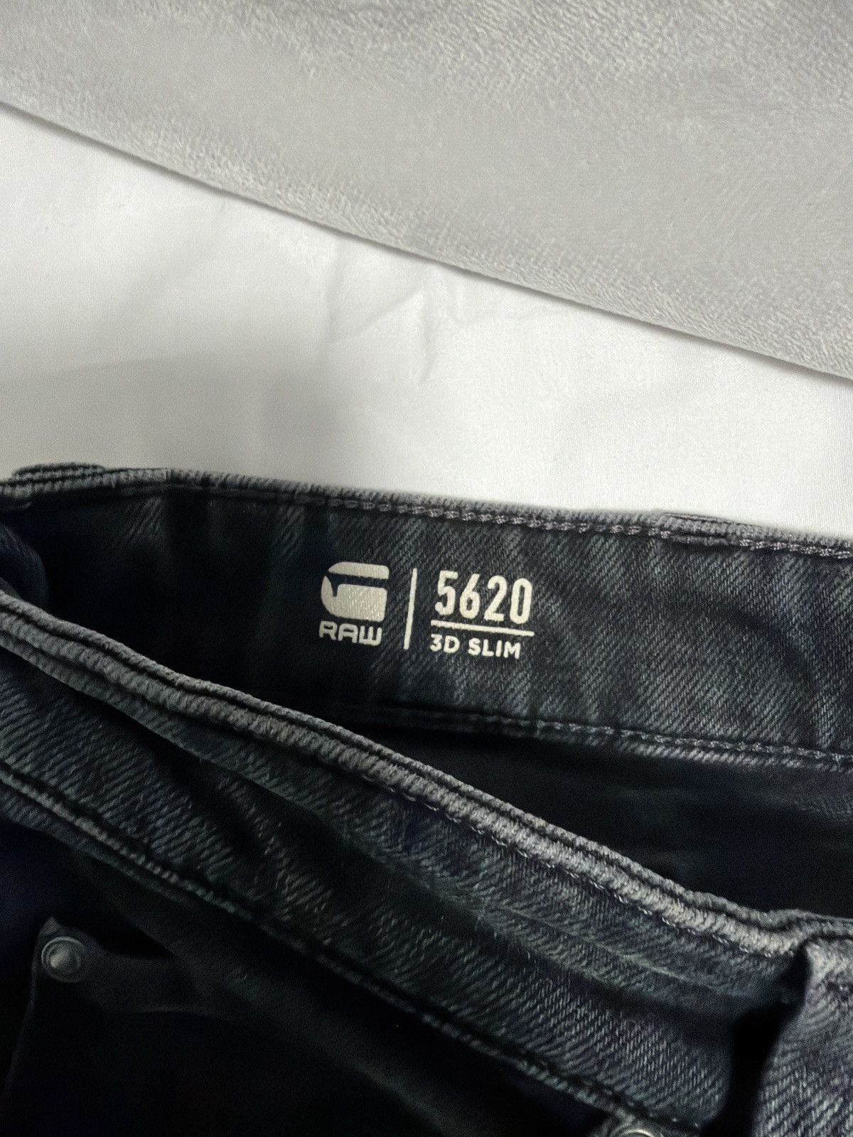 G-Star G-Star Black Denim 3D Slim Size US 34 / EU 50 - 4 Thumbnail