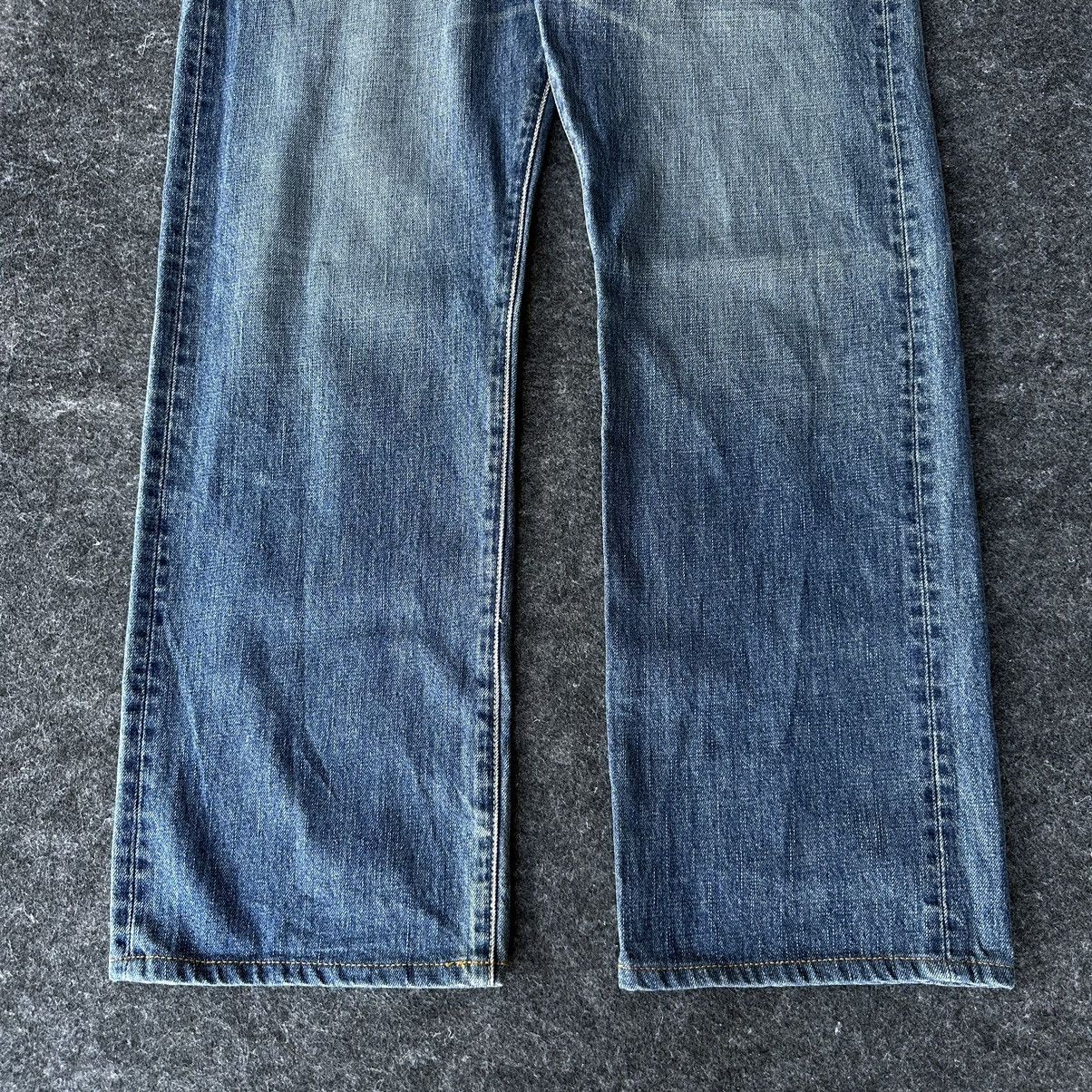 American Apparel 90s Rare Cowboy Regular Blue Washed Denim Size 36 D699 Size US 36 / EU 52 - 7 Thumbnail