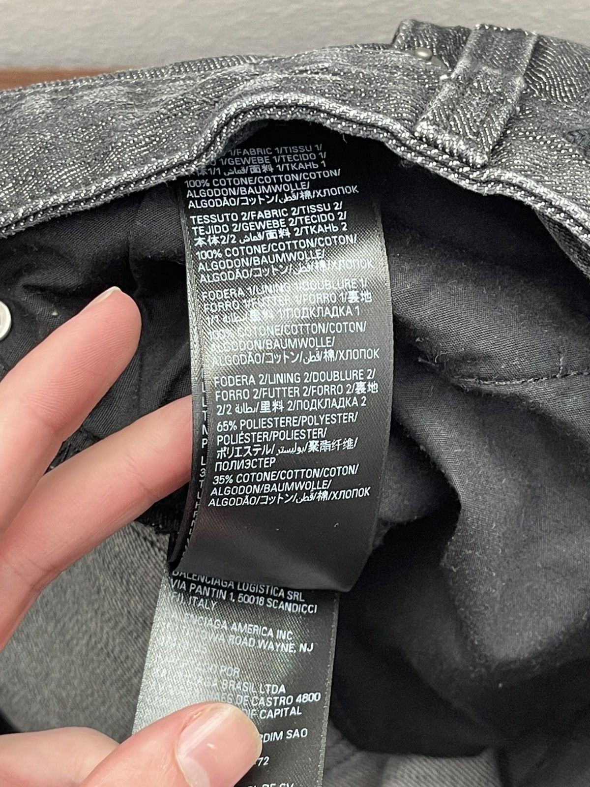 Balenciaga 50/50 Pants Size US 31 - 8 Thumbnail
