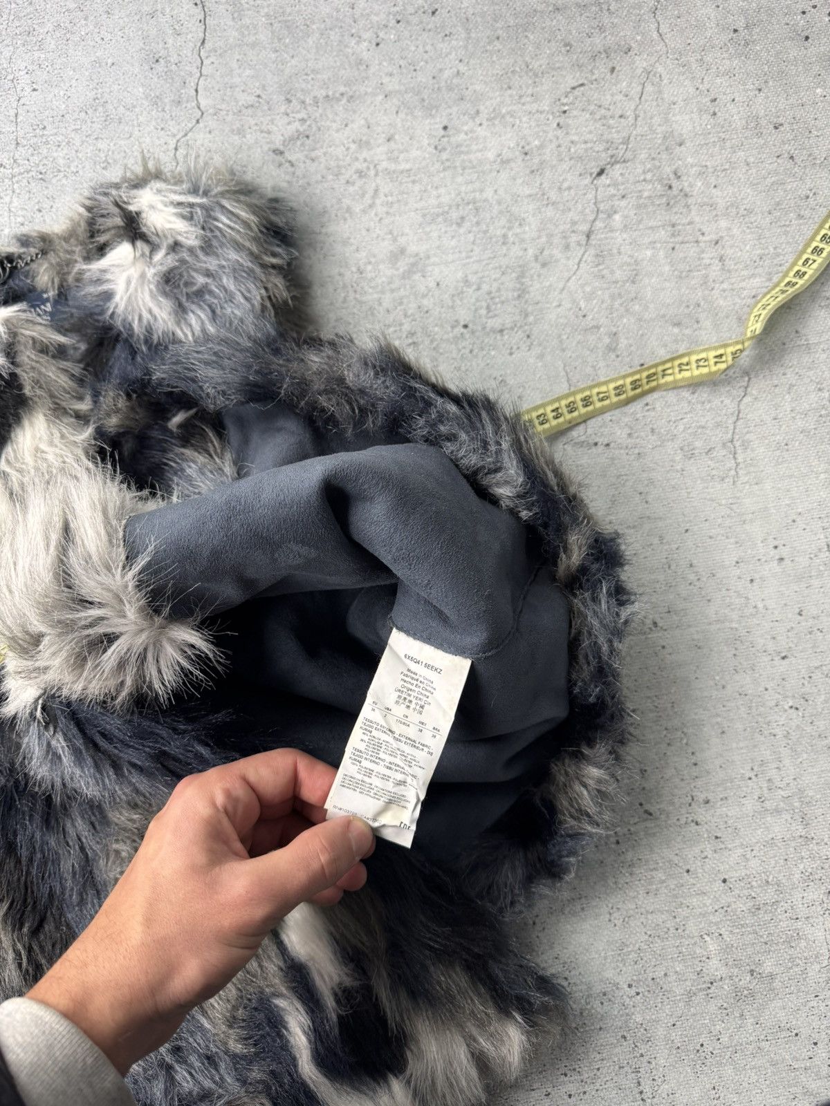 Armani Armani Faux Fur Vest VTG Y2K LGB IfSixWasNine Avant Garde Size XS / US 0-2 / IT 36-38 - 7 Thumbnail
