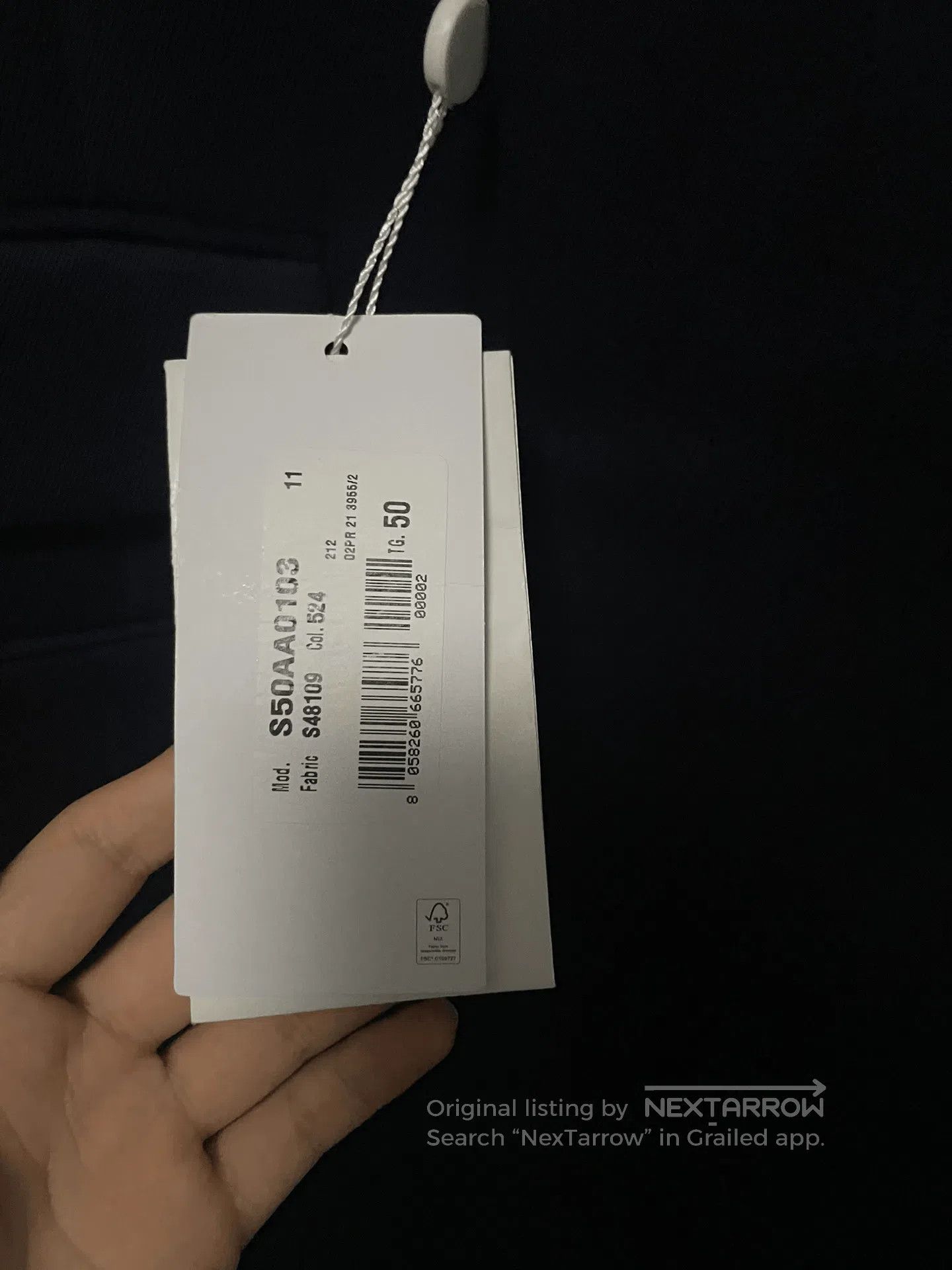Maison Margiela Maison Margiela Navy Wool Coat Size 50. Size US M / EU 48-50 / 2 - 3 Thumbnail