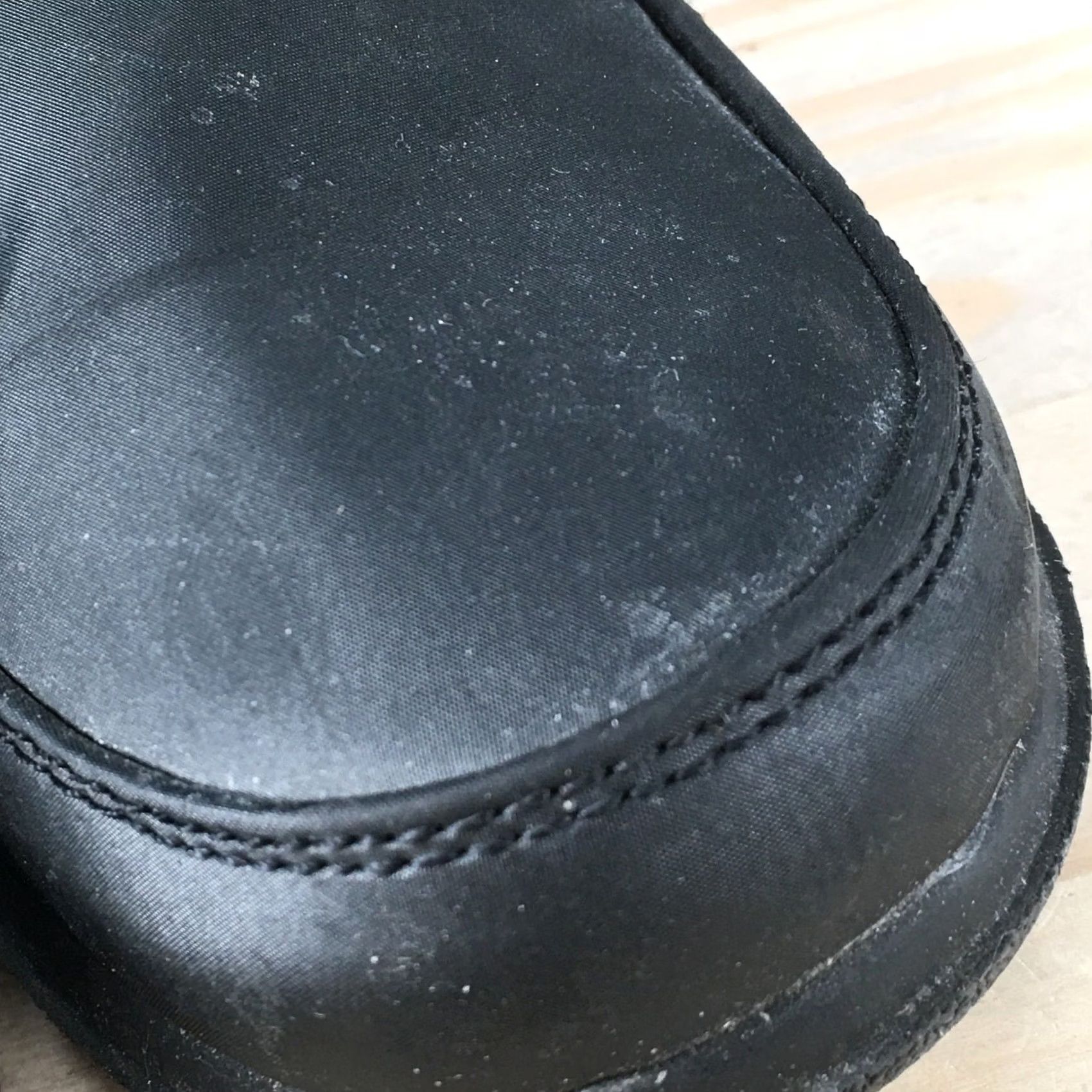 Vintage Totes Boots Womens 6 M Silverton Faux Fur Lined Winter Black Faux Leather Zip Boots Size US 6 / IT 36 - 4 Thumbnail