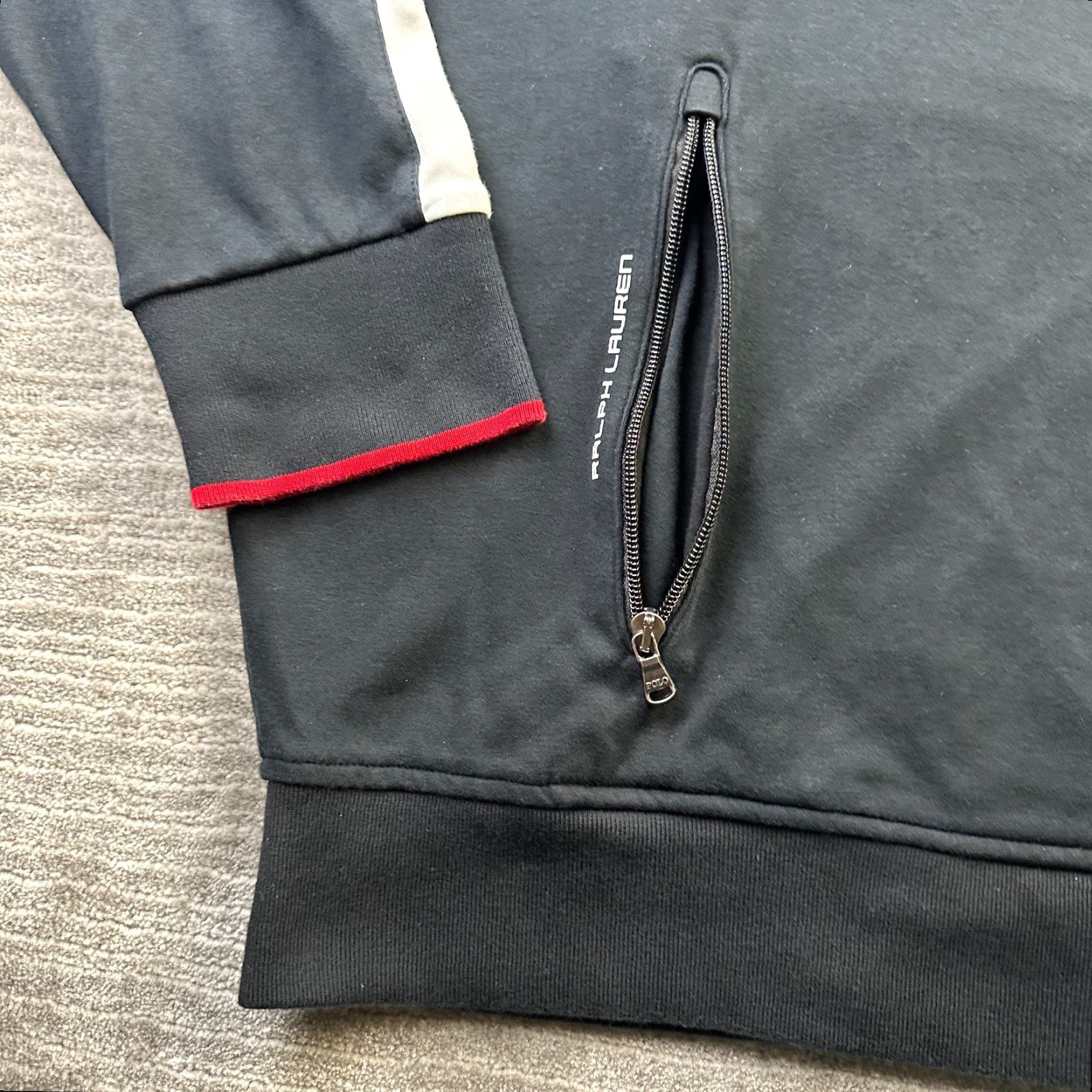 Polo Ralph Lauren Polo Ralph Lauren Jacket Mens 3XB 3XL Black Windbreaker Full Zip Pockets Logo Vintage No Size US XXL / EU 58 / 5 - 5 Thumbnail