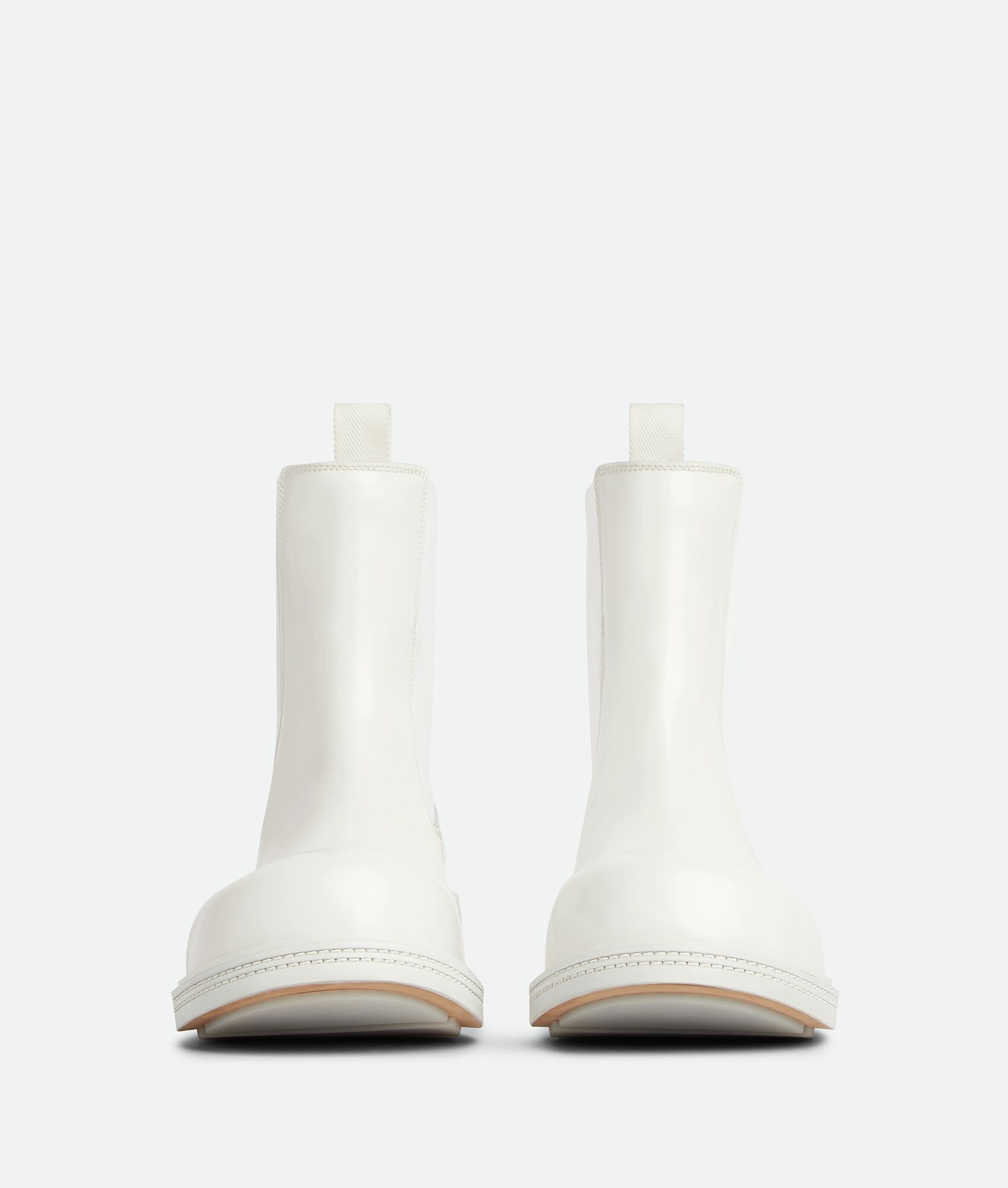 Bottega Veneta o1w1db10525 Fireman Chelsea Ankle Boots in Optic White Size US 10 / EU 43 - 2 Thumbnail