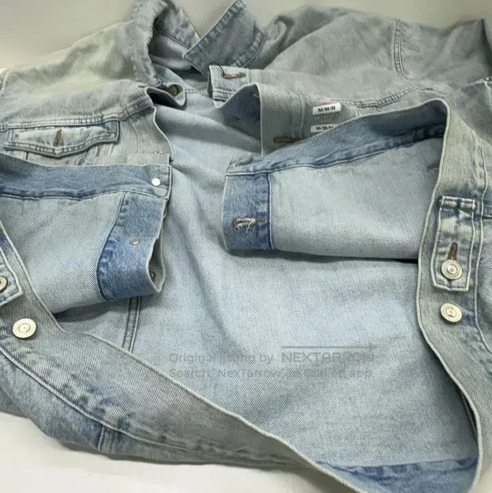 Balenciaga Balenciaga SS24 Blue Denim Jacket for All. Size US L / EU 52-54 / 3 - 6 Thumbnail