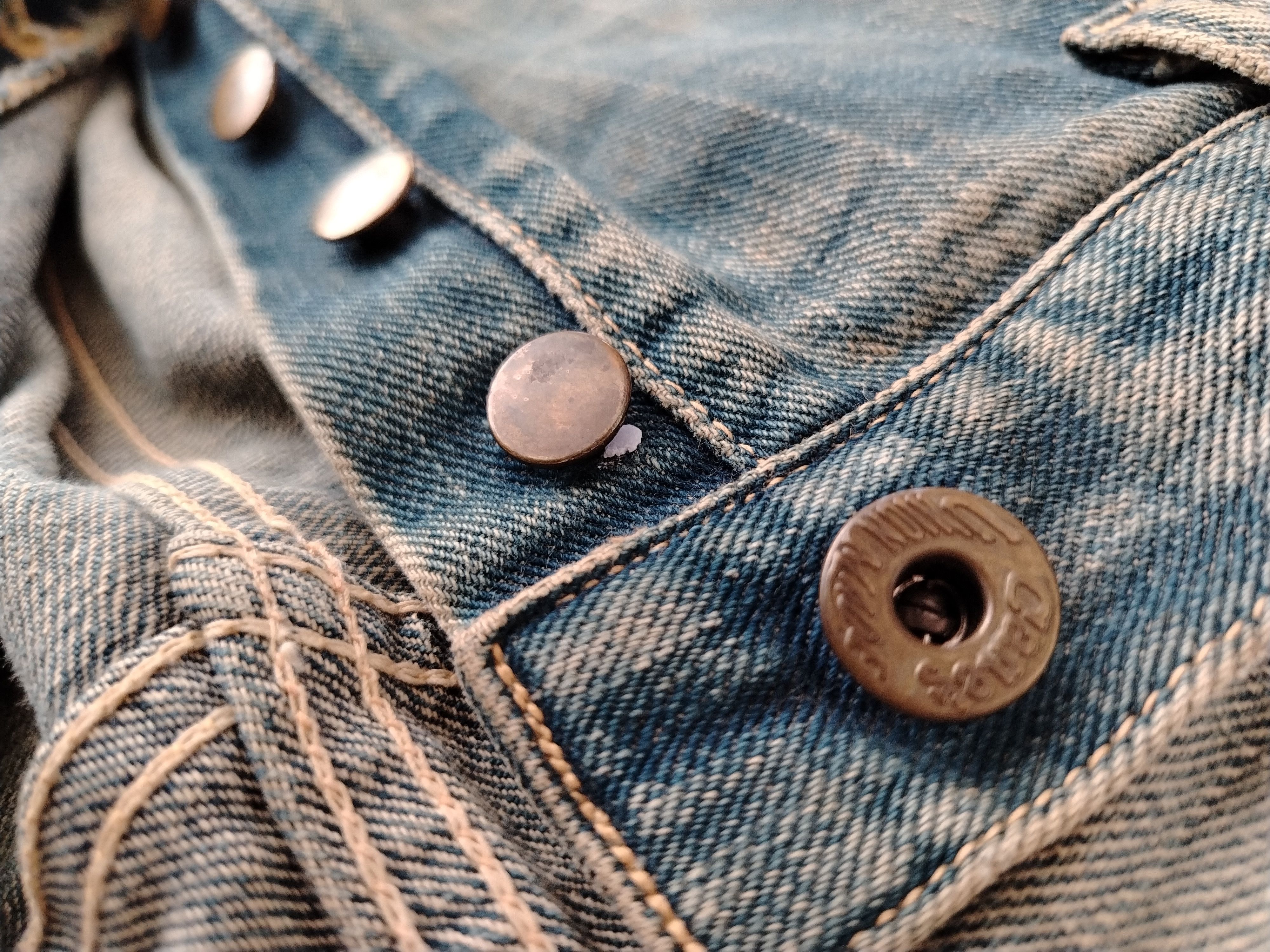 Sugar Cane Sugar Cane Jeans Vintage Sashiko Patches Size US 32 / EU 48 - 14 Thumbnail