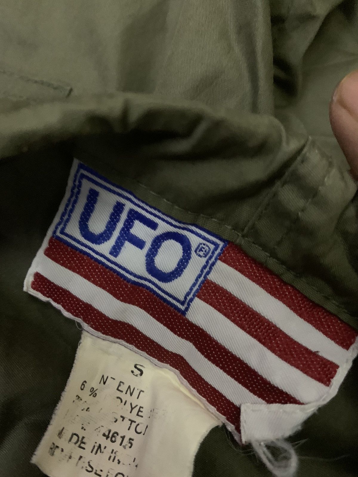 Japanese Brand 💥Vintage Ufo Flag Military Cargo Pant Size US 32 / EU 48 - 7 Thumbnail