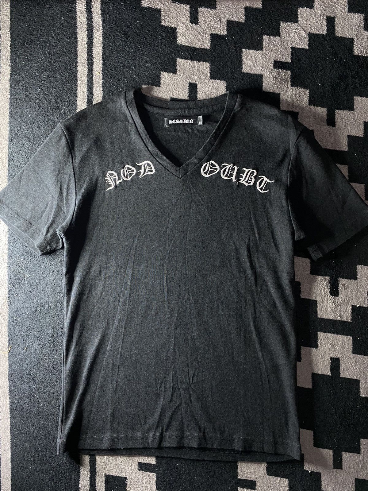 14th Addiction × KMRii × Yasuyuki Ishii Japanese session embroidery v neck tshirts Size US M / EU 48-50 / 2 - 1 Thumbnail