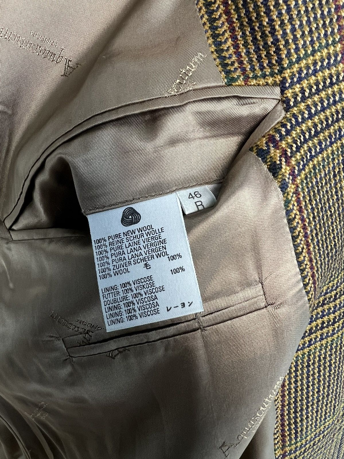 Aquascutum Aquascutum Blazer Suit Jacket Size 46 ( L - XL ) Size 46R - 7 Thumbnail