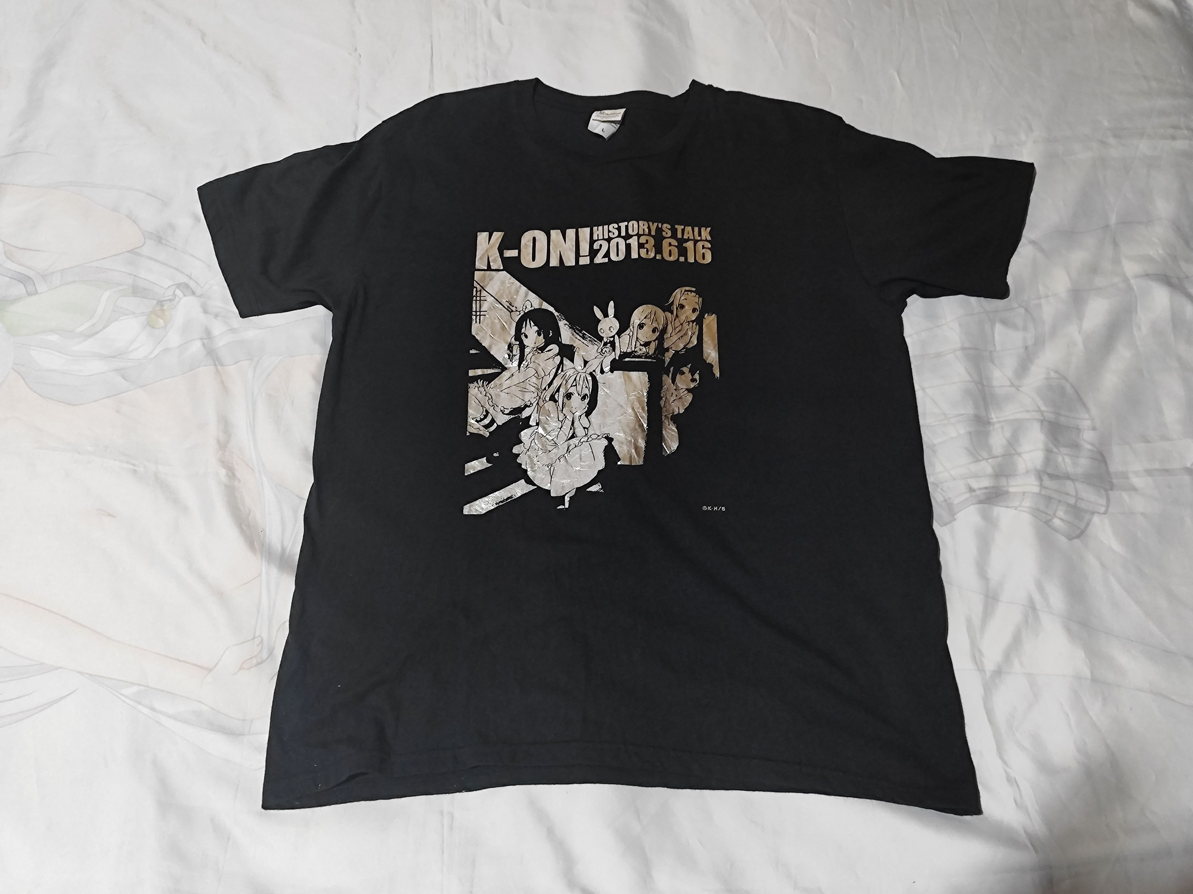 Amazon.co.jp: けいおん Tシャツ K-ON HISTORY'S TALK