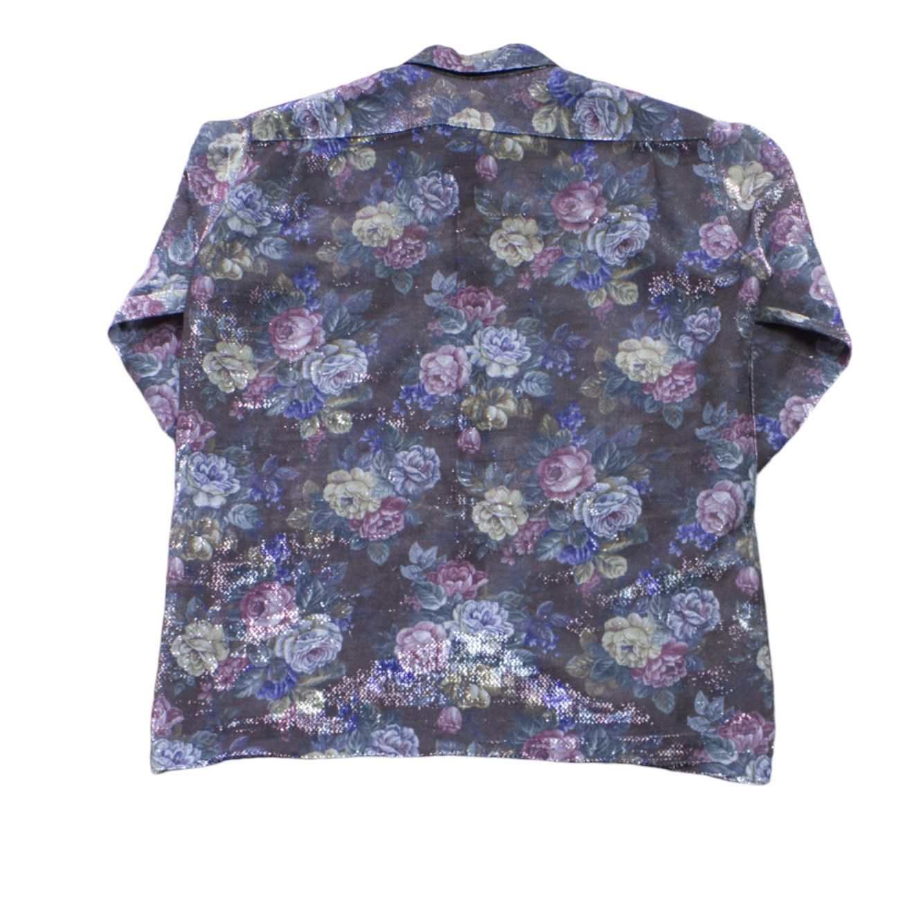 Yohji Yamamoto Vintage Yohji Yamamoto Floral Golden Shirt Size US S / EU 44-46 / 1 - 7 Thumbnail
