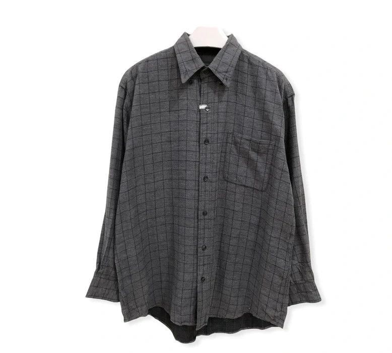 image of Paris Plaid Tartan Flannel Shirt, Men's (Size Medium)