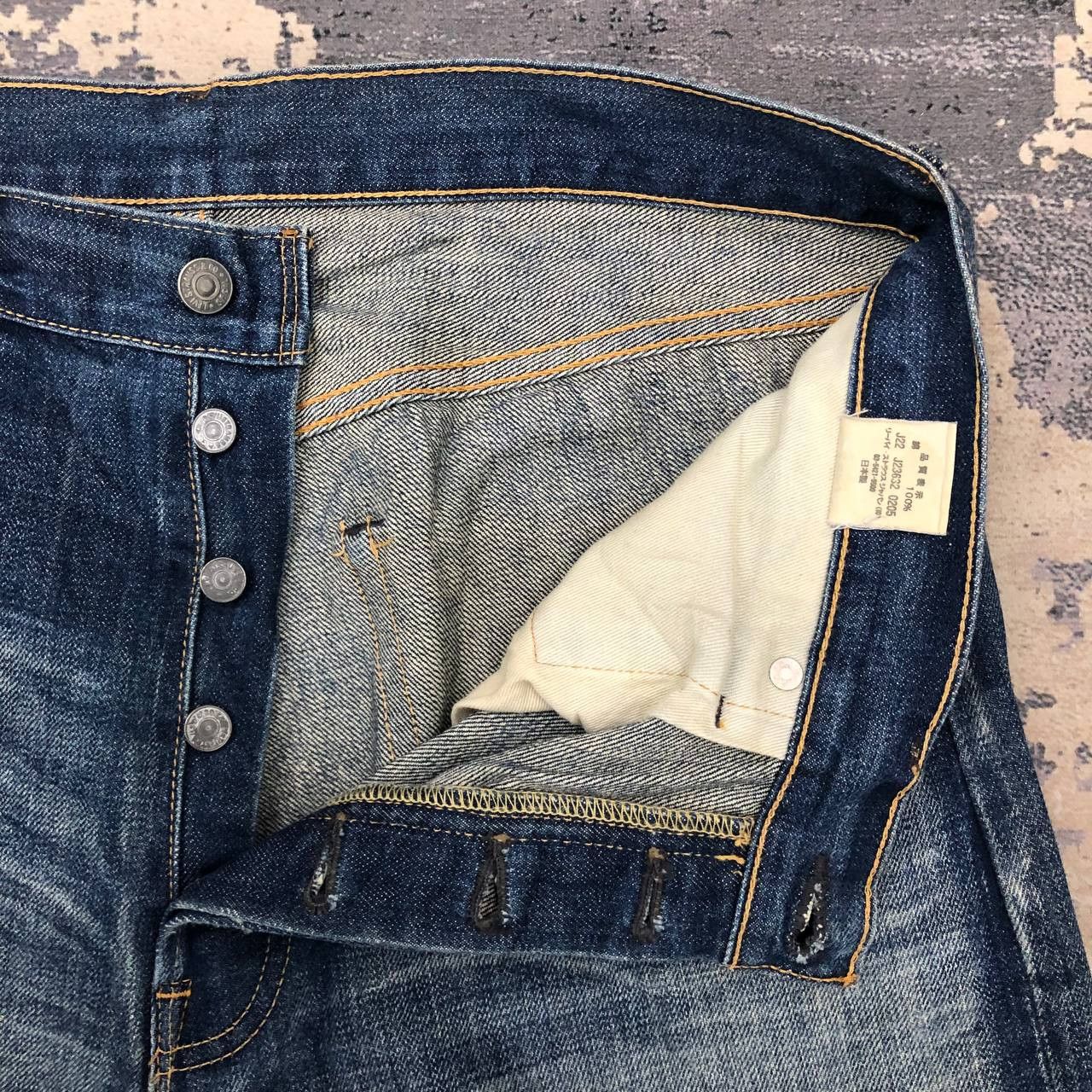 Levi's P779 VTG BIG E 501 SELVEDGE LEVI'S JEANS Size US 35 - 5 Thumbnail