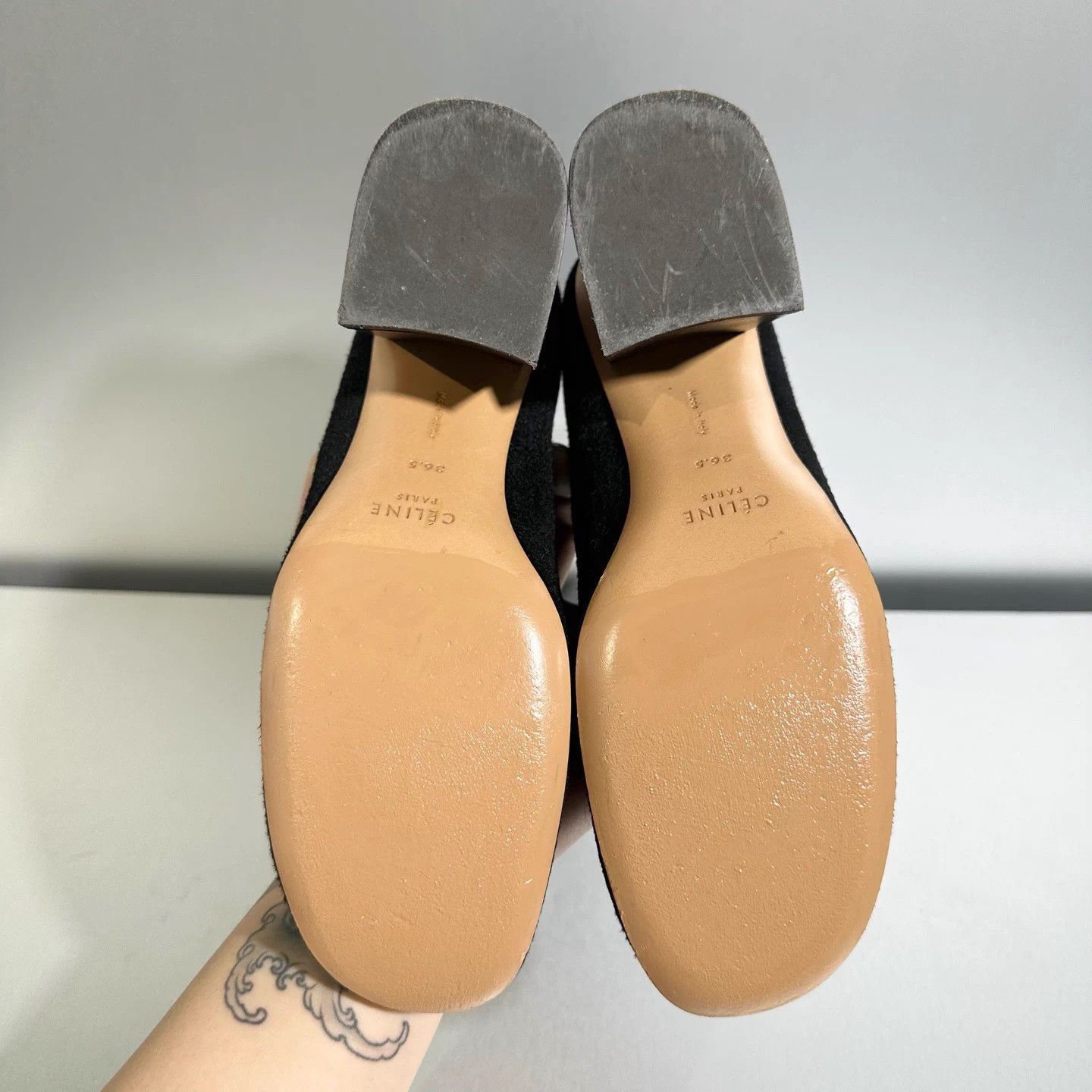Celine CELINE Classic Suede High Heel Ankle Boots Size US 5.5 / IT 35.5 - 6 Thumbnail