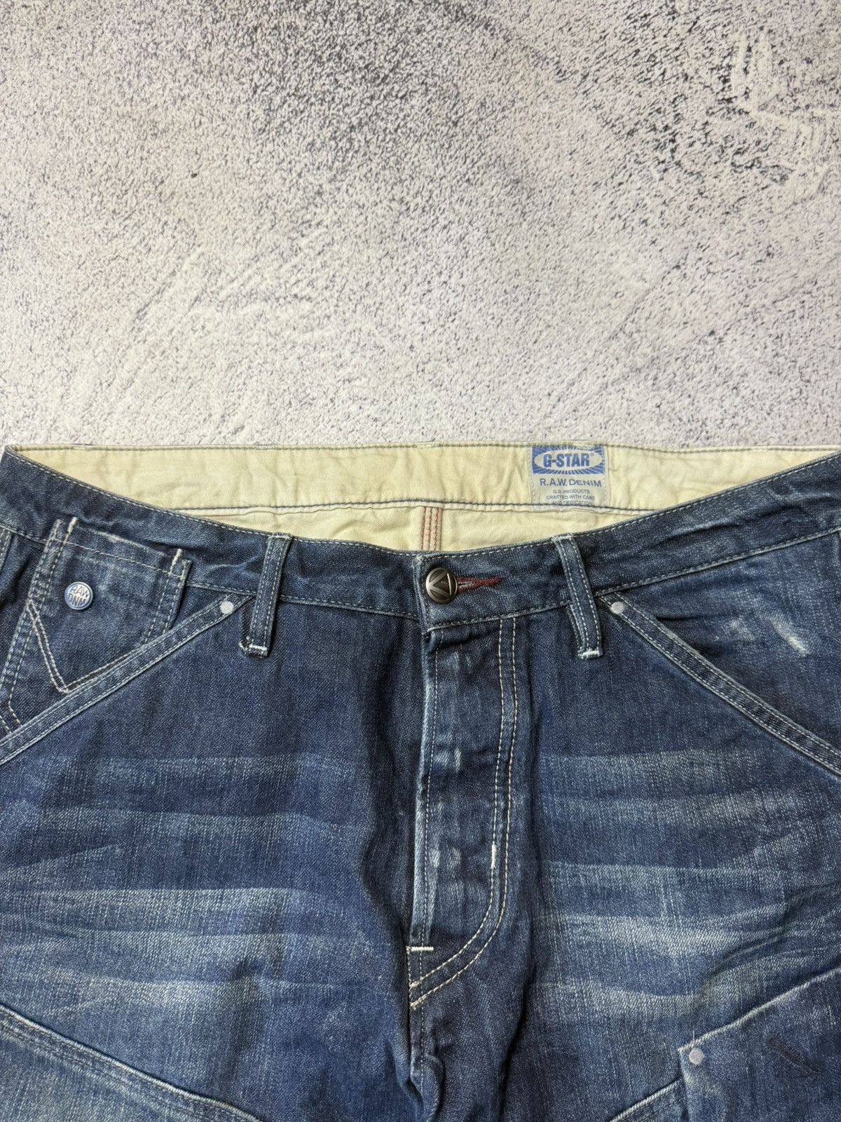 G-Star Mens Vintage G Star Raw Cargo Shorts rare army Y2K Size US 32 / EU 48 - 17 Thumbnail