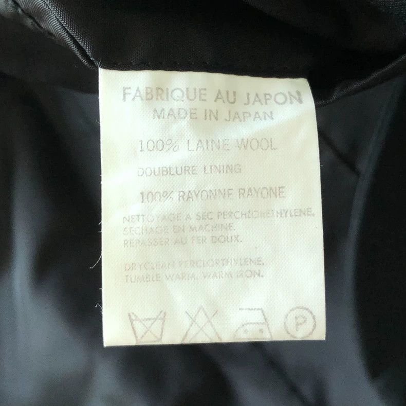 Yohji Yamamoto Yohji Yamamoto Yohji Yamamoto Black No-Collar Jacket Size US S / EU 44-46 / 1 - 5 Thumbnail