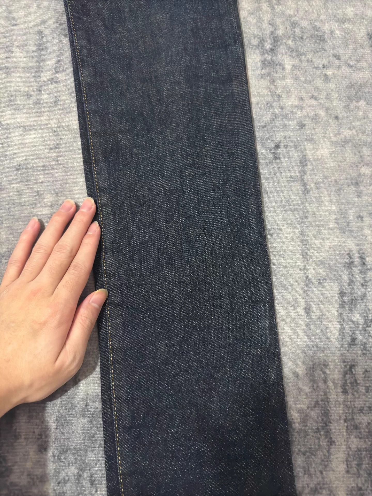 Saint Laurent Paris SLP 13FW Deep Blue Selvedge Raw Denim Jeans Size US 31 - 5 Thumbnail