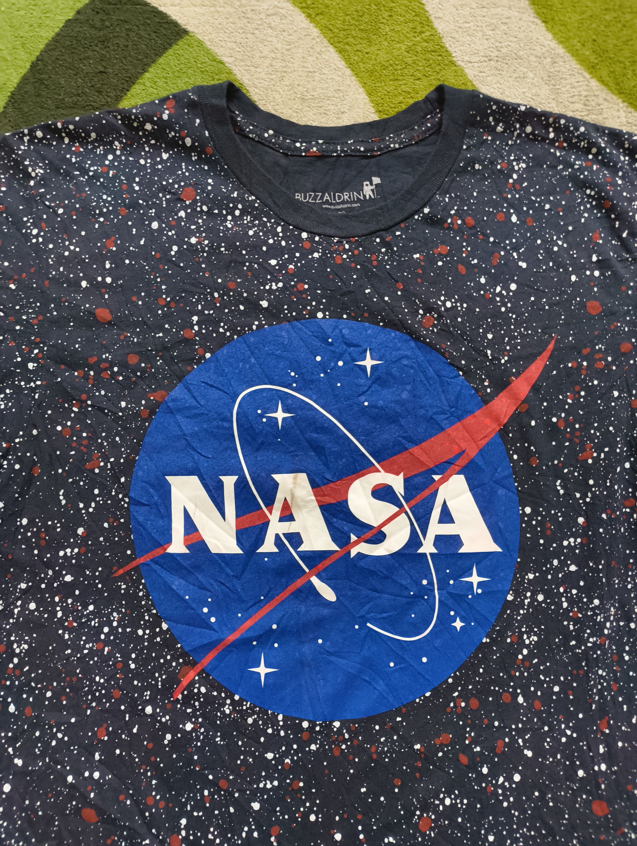 Band Tees × NASA NASA BUZZ ALDRIN ASTRONAUT TSHIRT Size US M / EU 48-50 / 2 - 6 Thumbnail