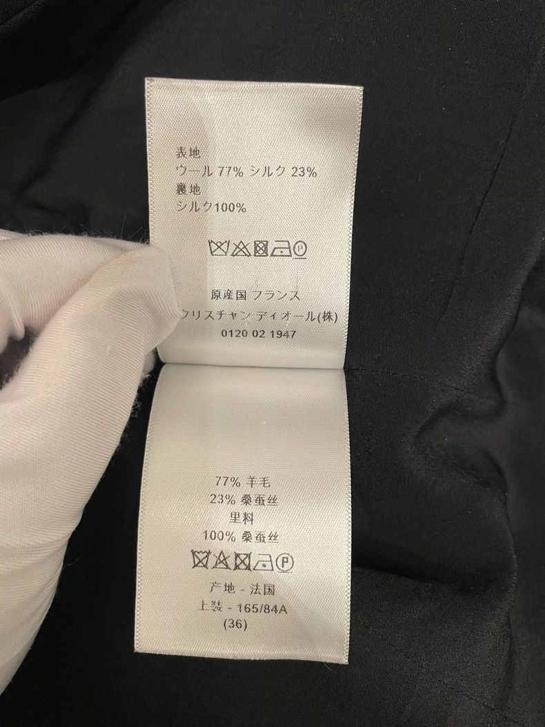 Dior Dior Black wool suit Size XS / US 0-2 / IT 36-38 - 8 Thumbnail