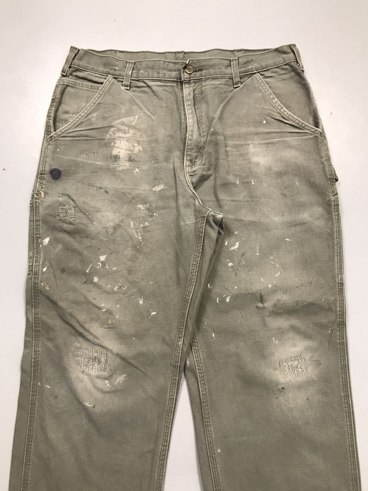 Carhartt Vintage Carhartt B11 MOS carpenter workwear Size US 36 / EU 52 - 5 Thumbnail