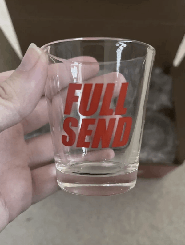 Full Send Full Send Nelk Boys Shot Glasses RARE SOLD OUT 2019 Size ONE SIZE - 8 Thumbnail