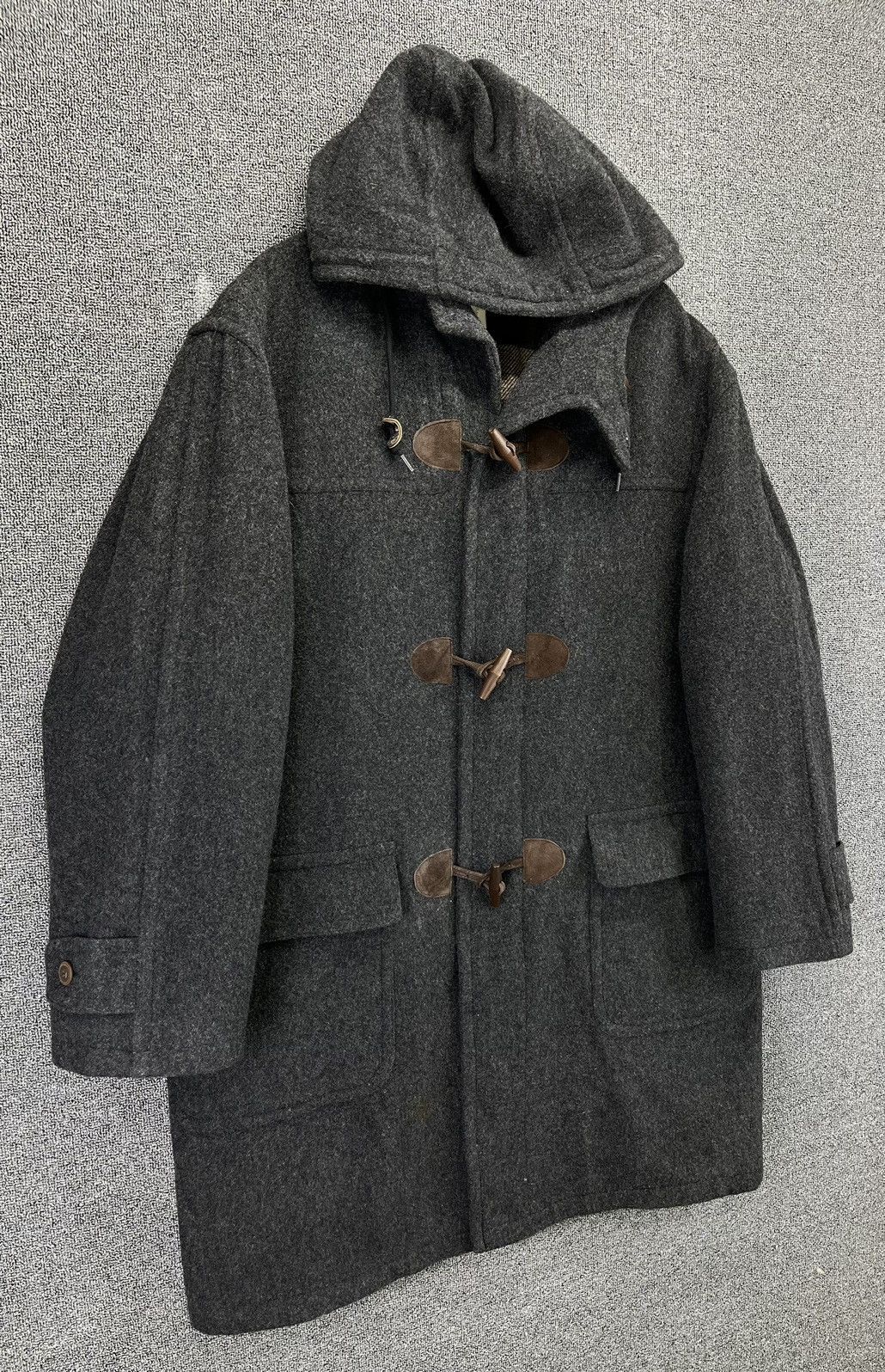 L.L. Bean × Vintage Vintage L.L. Bean Thinsulate Duffle Wool Long Jacket Size US L / EU 52-54 / 3 - 2 Thumbnail